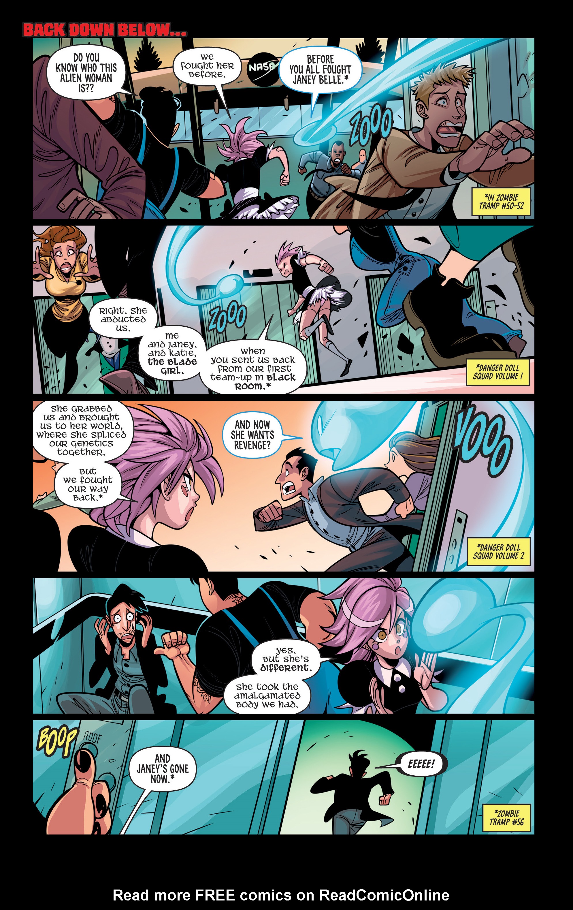 Read online Danger Doll Squad Presents Amalgama Lives comic -  Issue #4 - 4