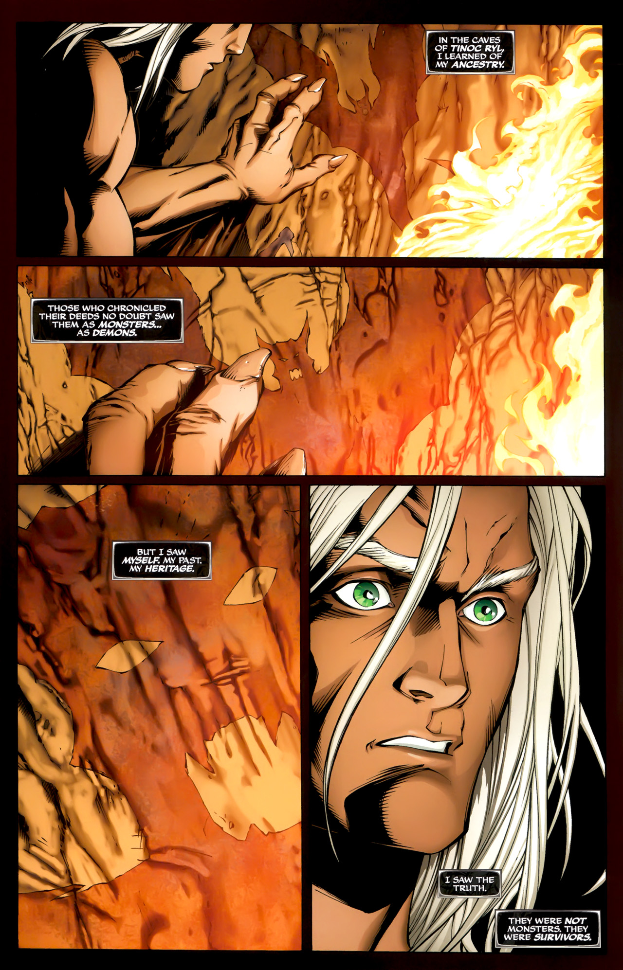 Read online Michael Turner's Soulfire (2009) comic -  Issue #5 - 6