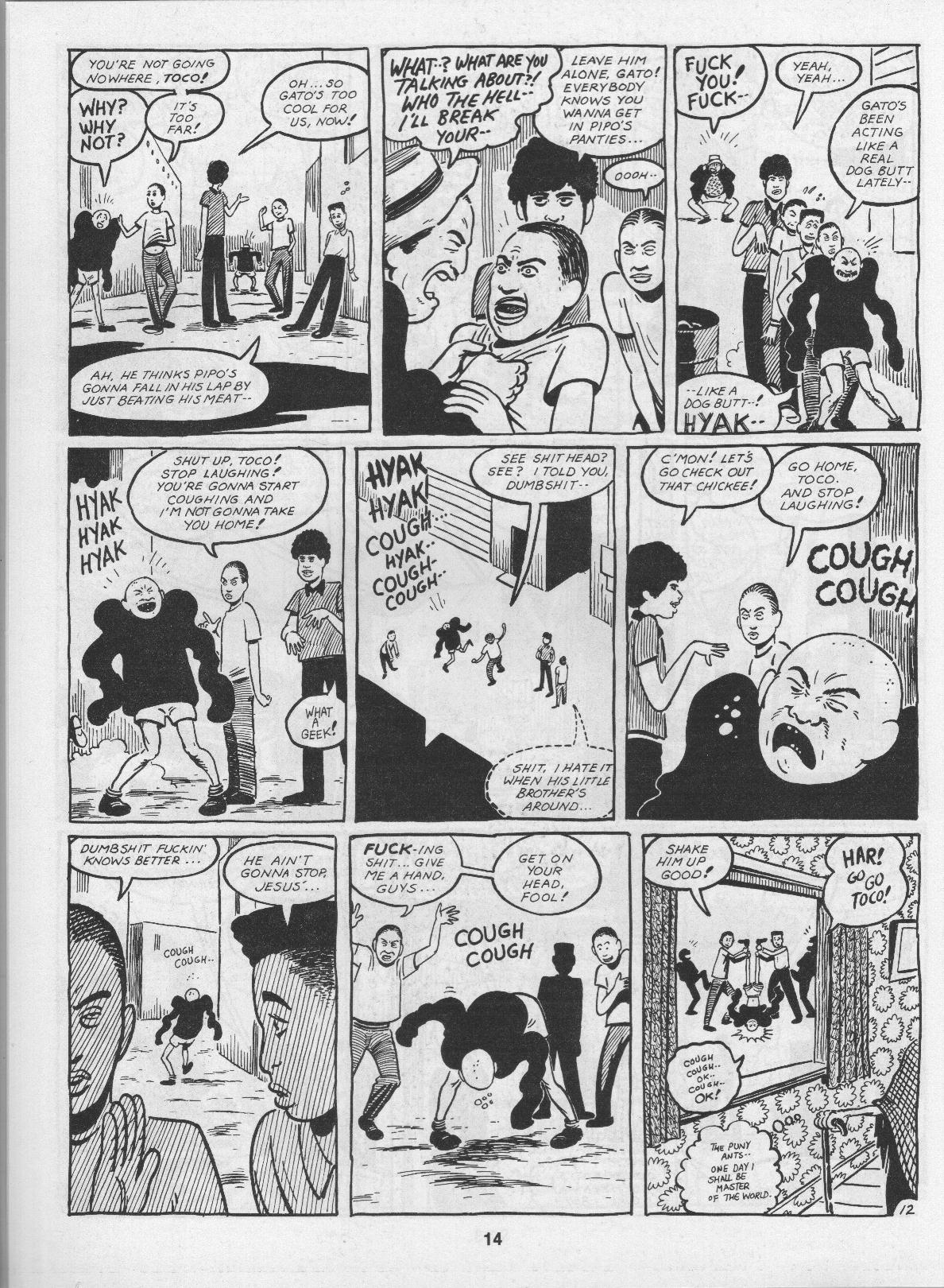 Read online Love and Rockets (1982) comic -  Issue #3 - 16