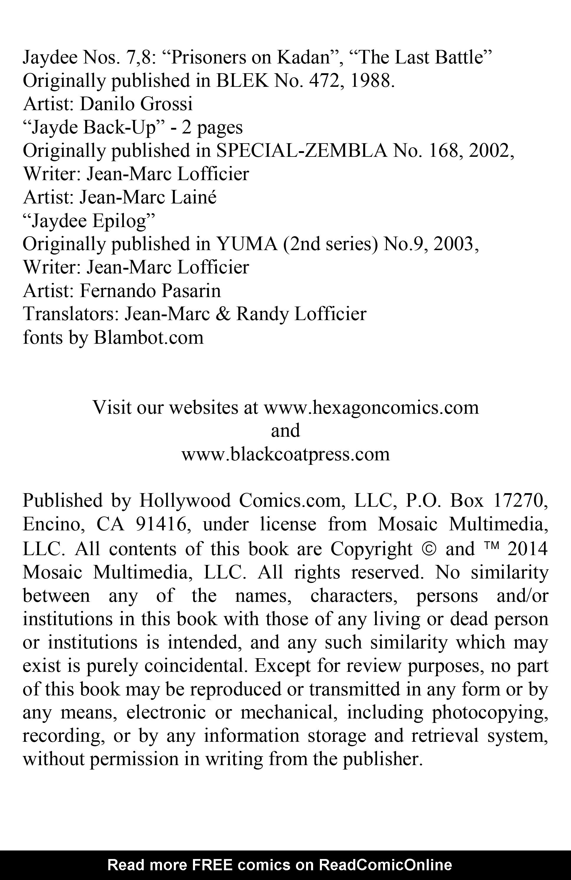 Read online Jaydee comic -  Issue #3 - 55