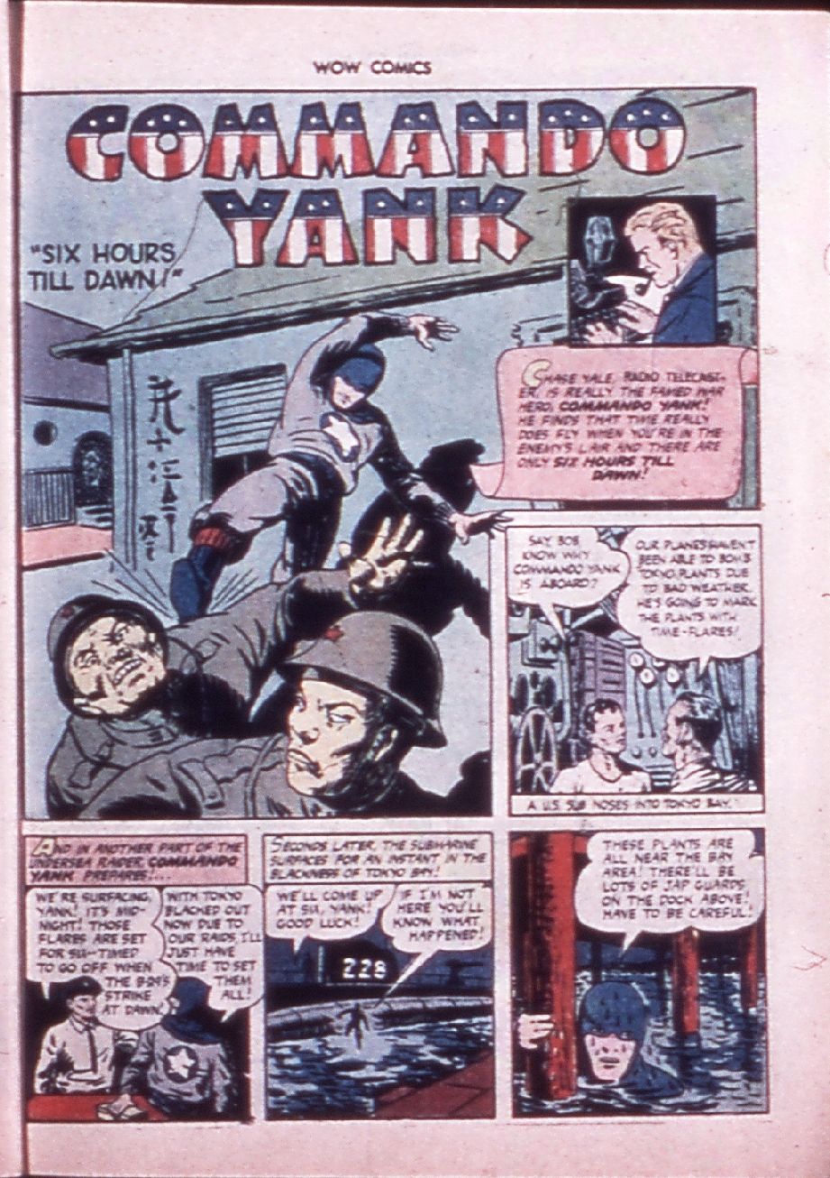 Read online Wow Comics comic -  Issue #43 - 45