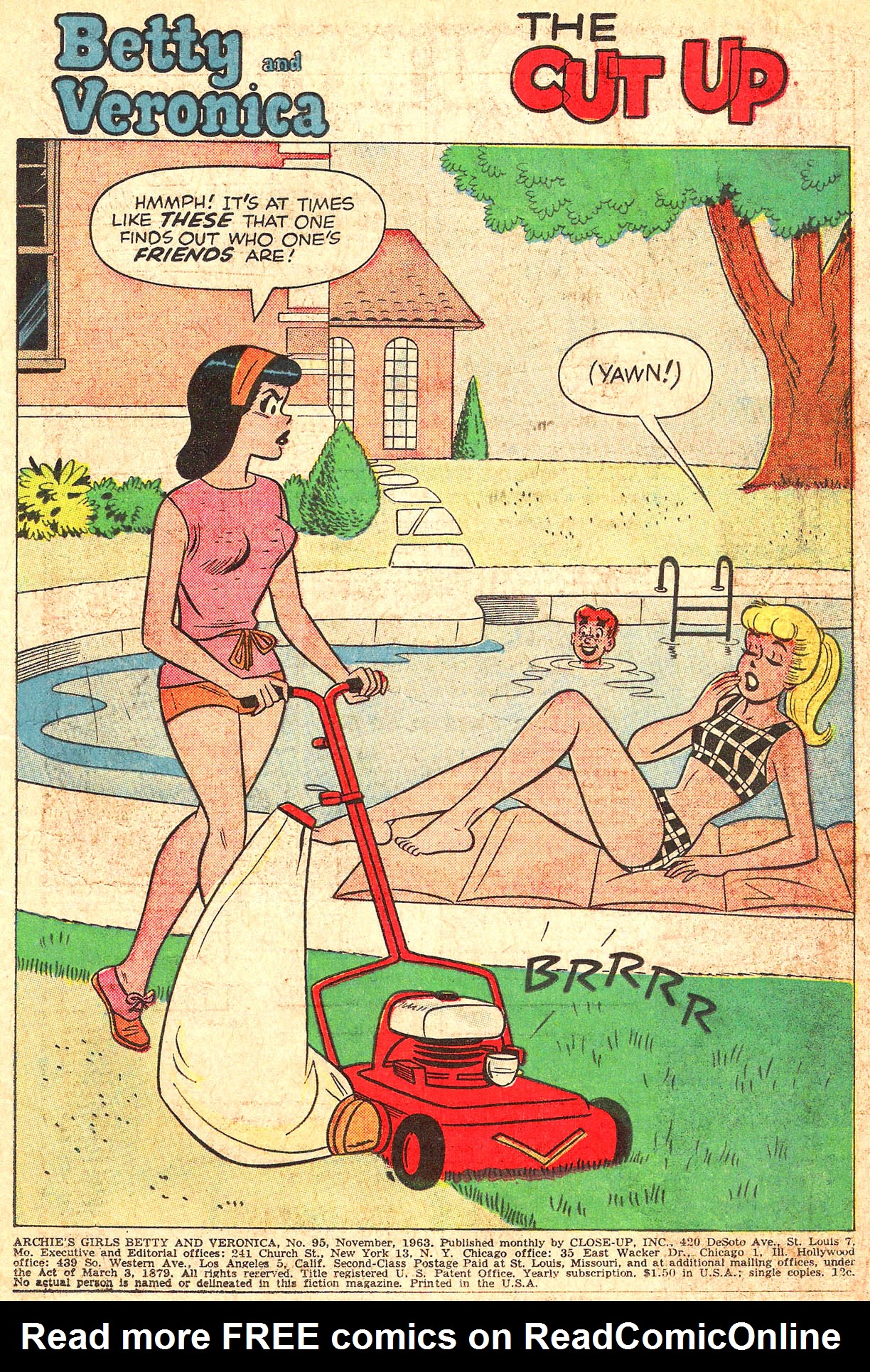 Read online Archie's Girls Betty and Veronica comic -  Issue #95 - 3