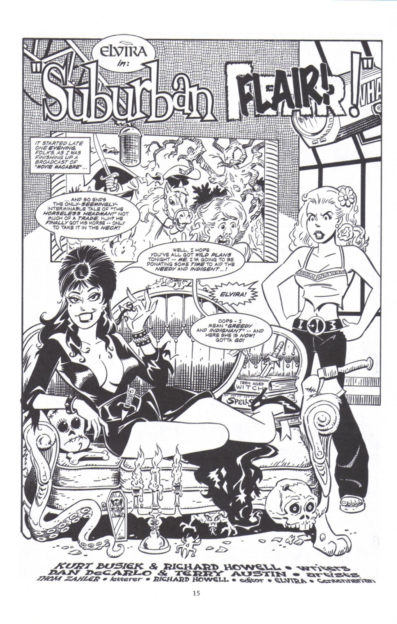 Read online Elvira, Mistress of the Dark comic -  Issue #100 - 17