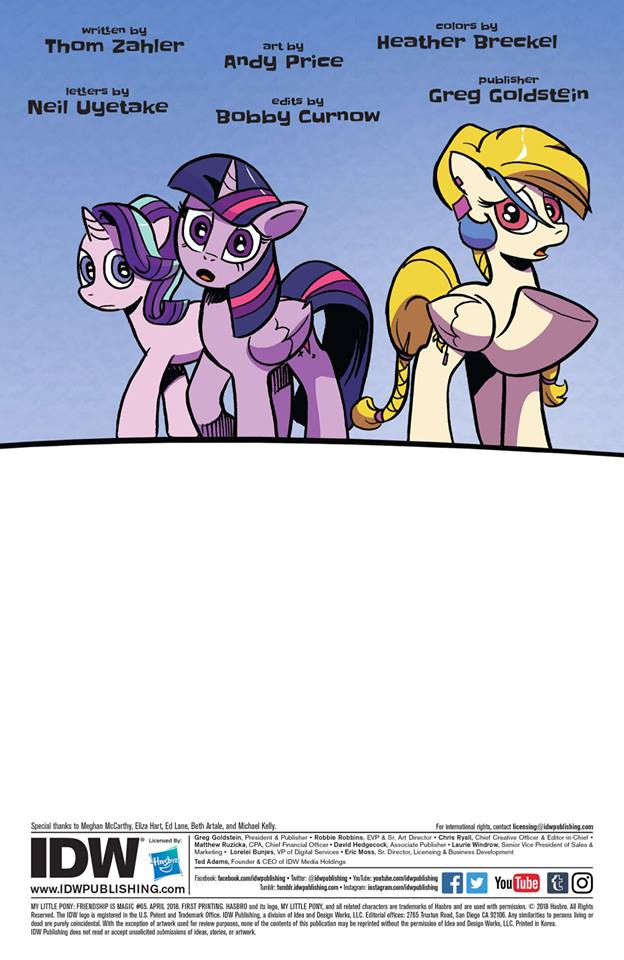 Read online My Little Pony: Friendship is Magic comic -  Issue #65 - 4