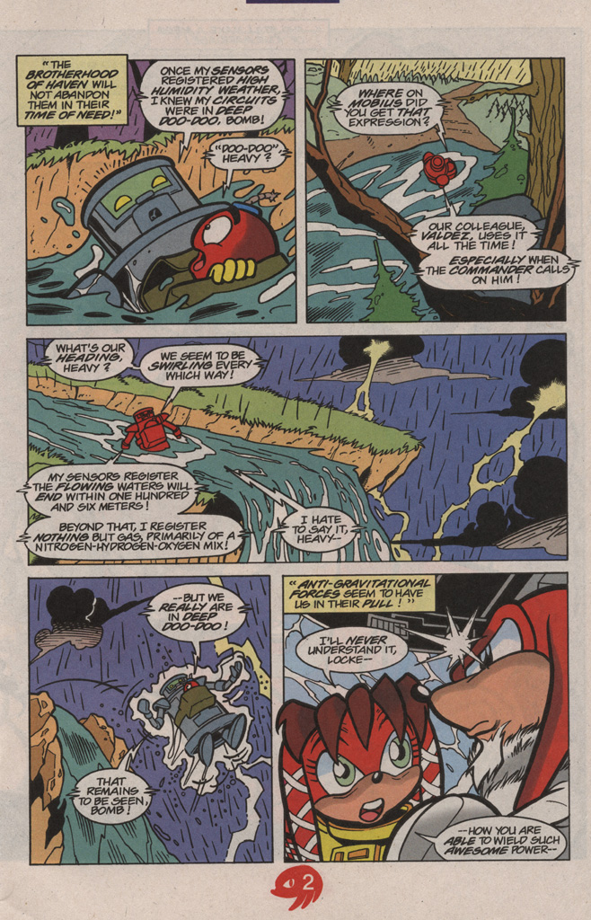 Read online Knuckles the Echidna comic -  Issue #21 - 5