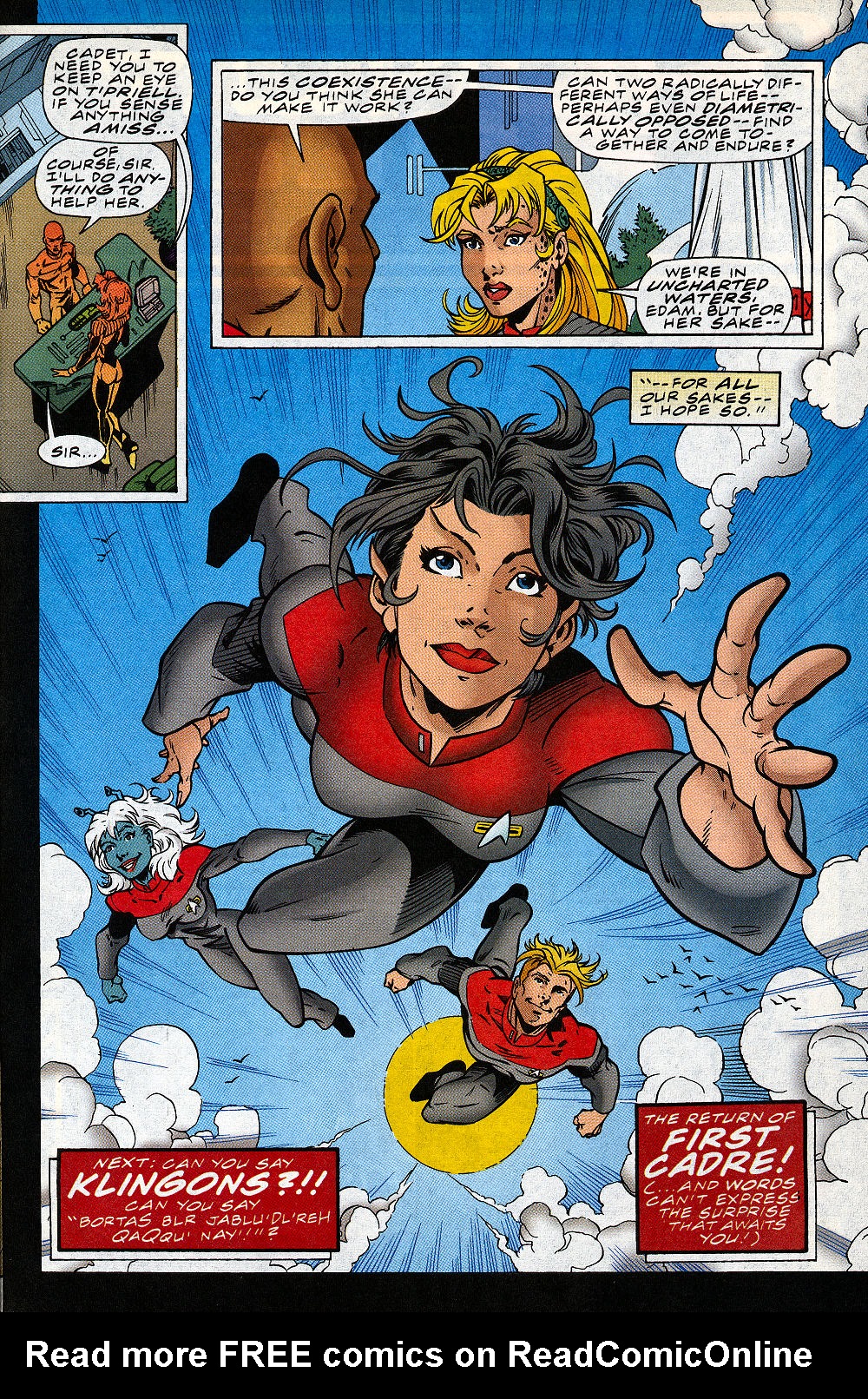 Read online Star Trek: Starfleet Academy (1996) comic -  Issue #17 - 34