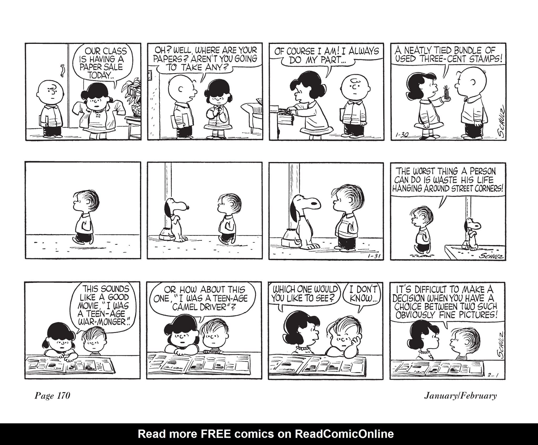 Read online The Complete Peanuts comic -  Issue # TPB 4 - 184
