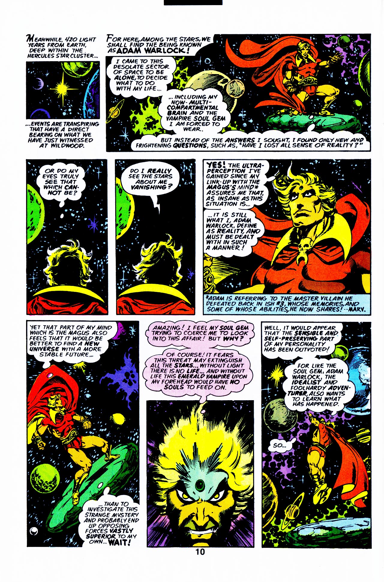Read online Warlock (1992) comic -  Issue #4 - 12