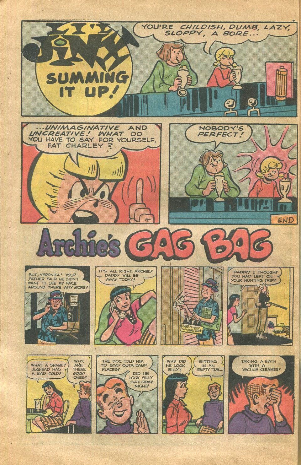 Read online Archie's Joke Book Magazine comic -  Issue #226 - 10