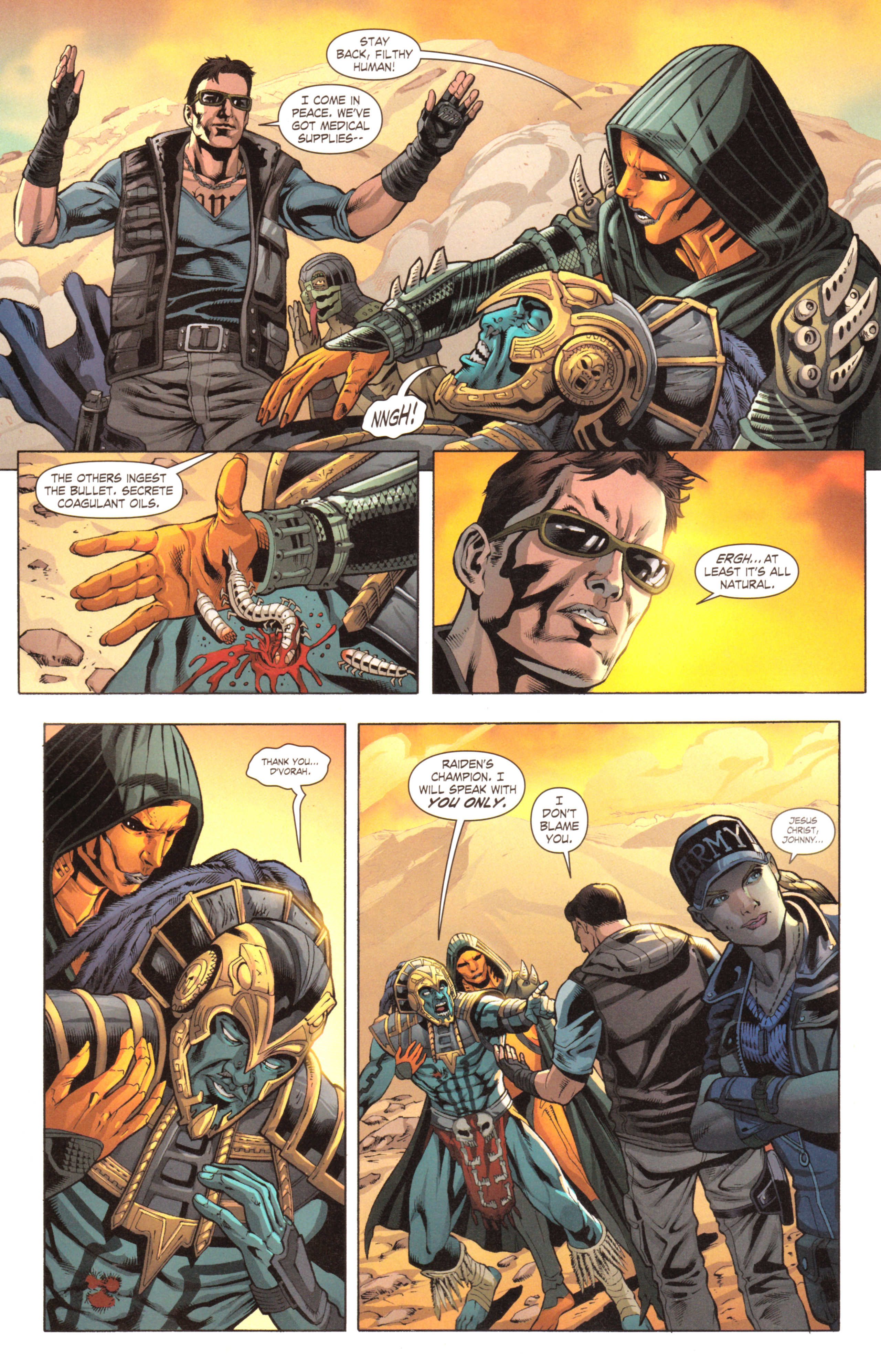 Read online Mortal Kombat X [II] comic -  Issue #3 - 28