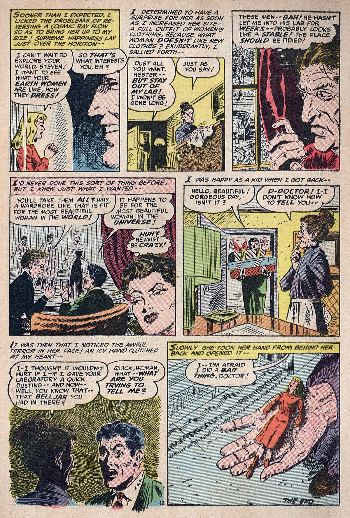 Read online Adventures Into The Unknown comic -  Issue #63 - 15