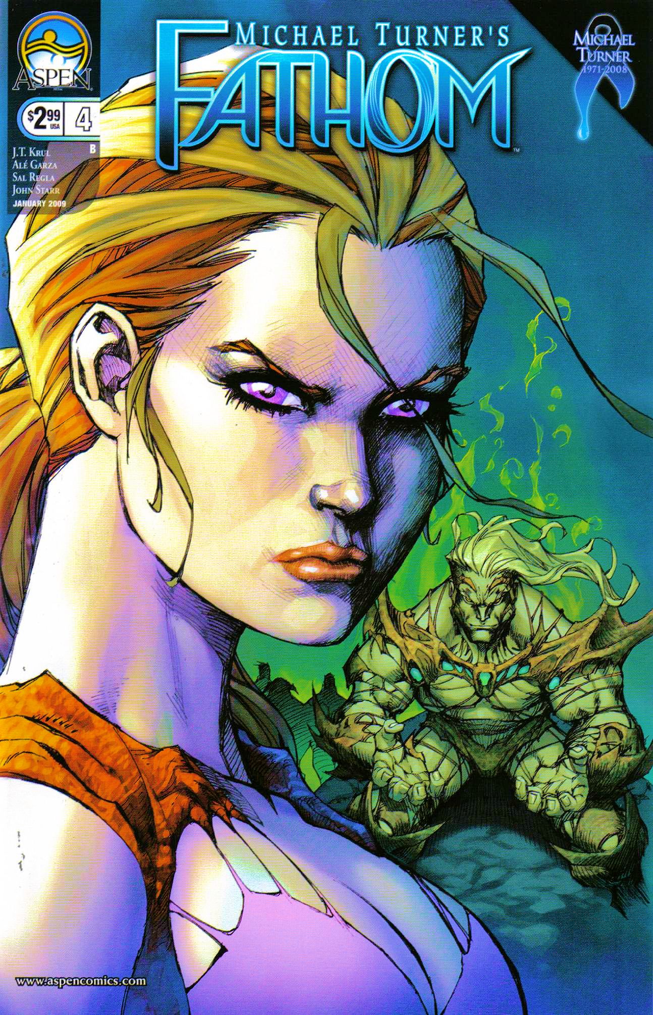Read online Fathom (2008) comic -  Issue #4 - 1
