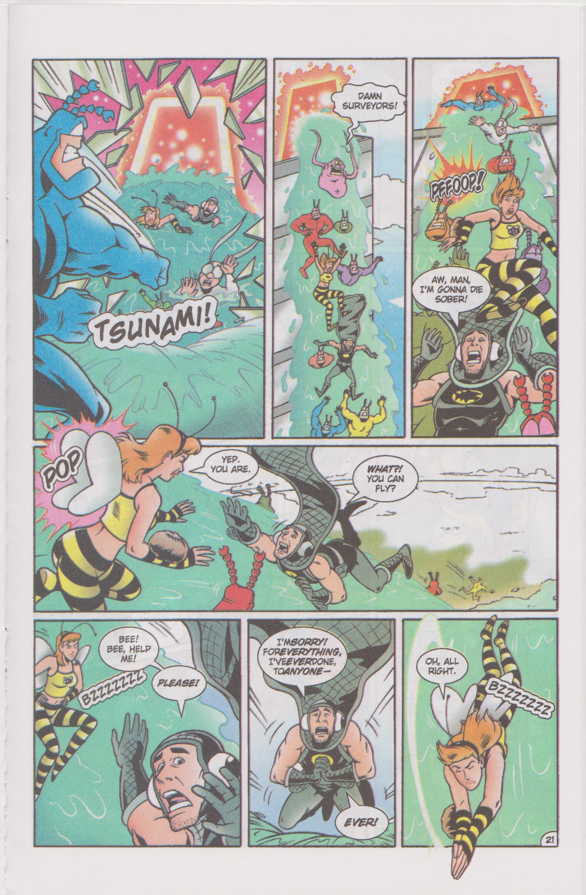 Read online The Tick Color comic -  Issue #1 - 23