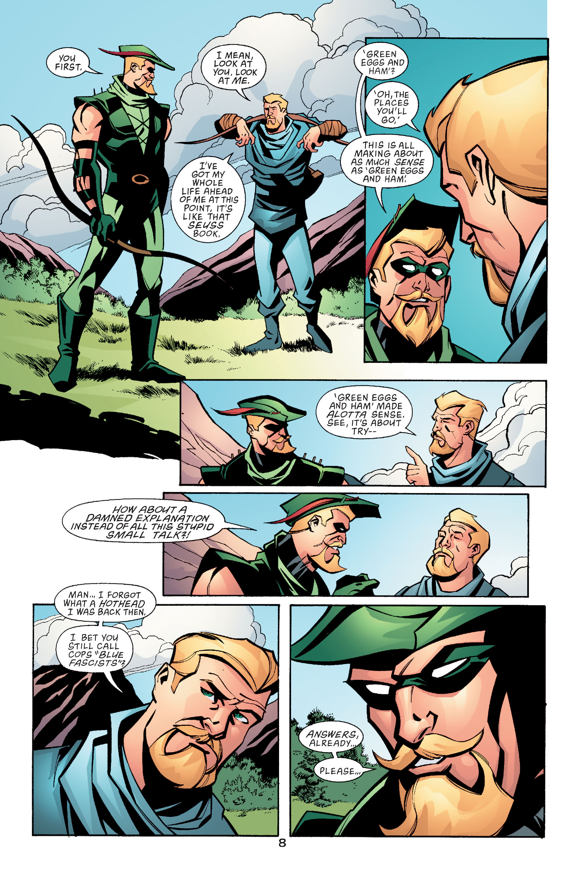 Read online Green Arrow (2001) comic -  Issue #8 - 9