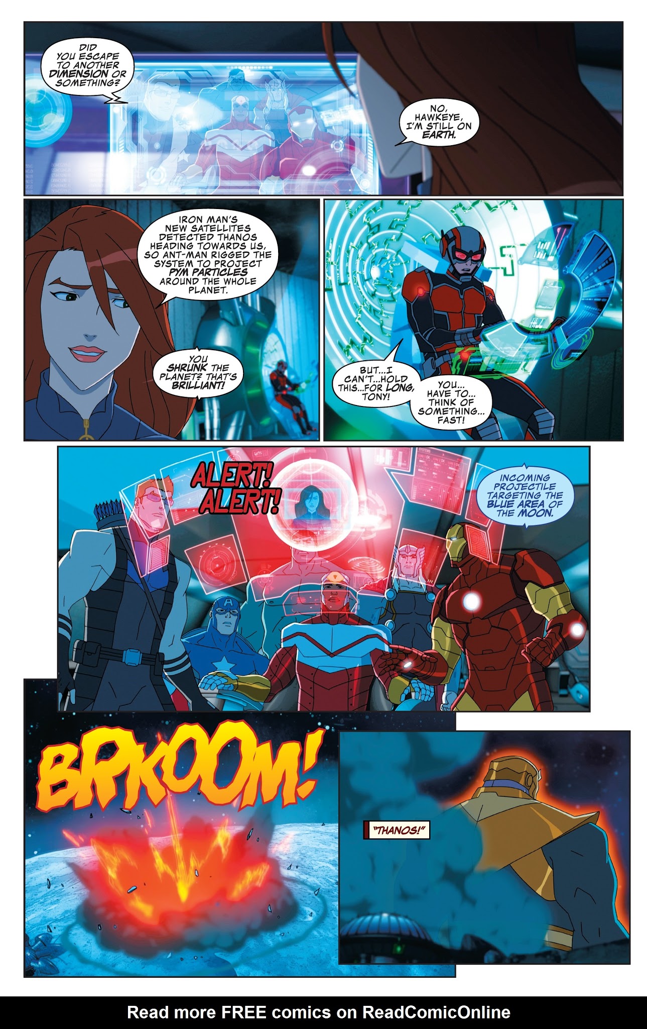 Read online Avengers vs. Thanos (2018) comic -  Issue # TPB - 111