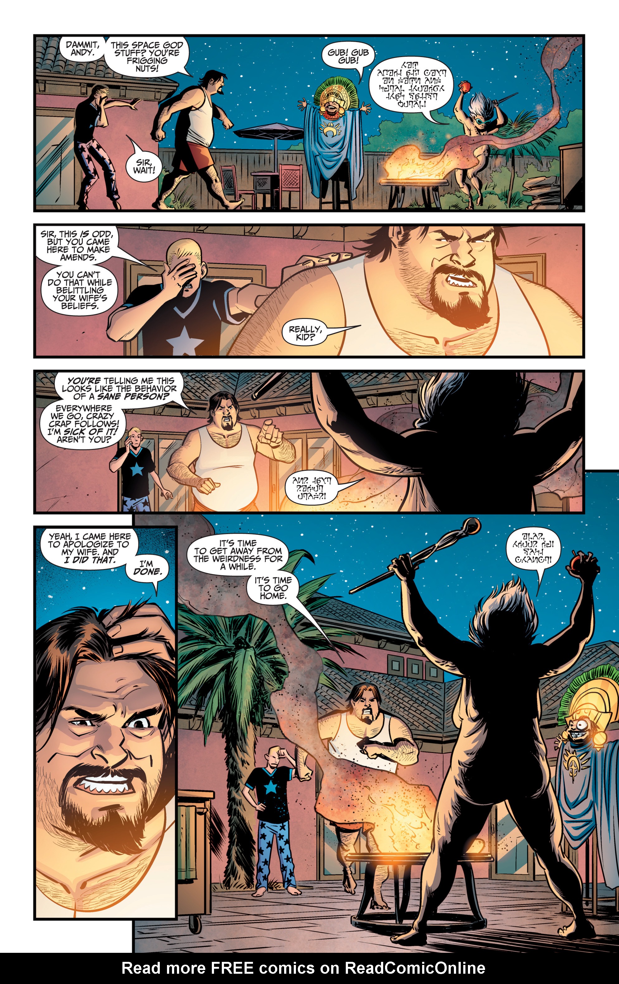 Read online A&A: The Adventures of Archer & Armstrong comic -  Issue #9 - 21