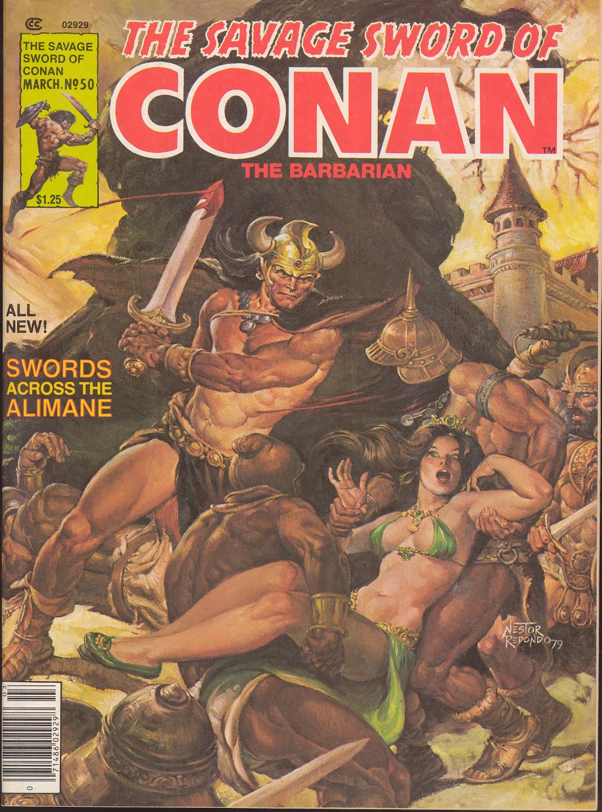 The Savage Sword Of Conan 50 Page 1