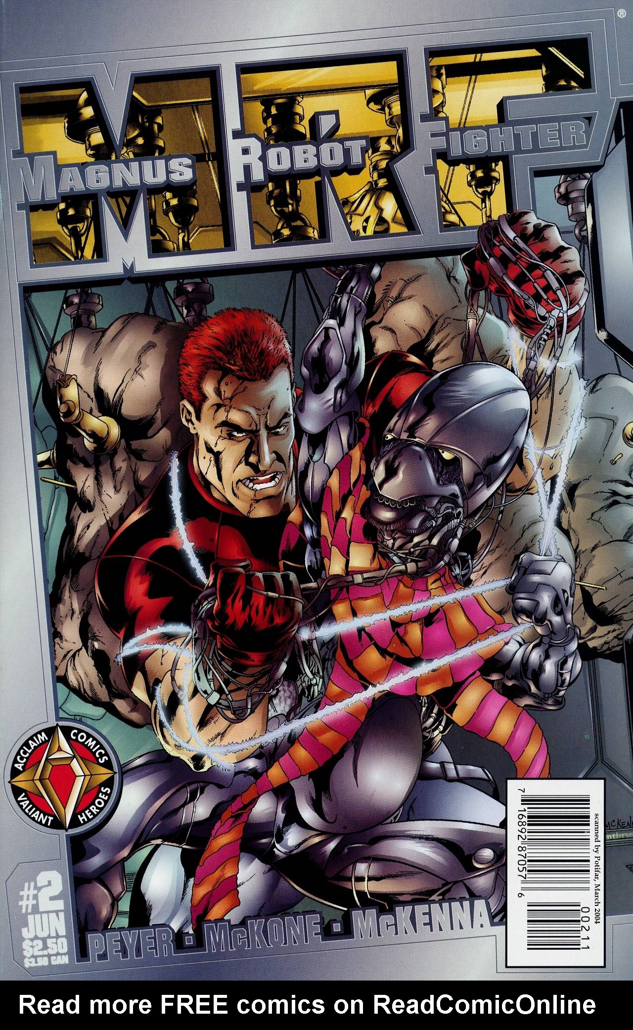 Read online Magnus Robot Fighter (1997) comic -  Issue #2 - 1