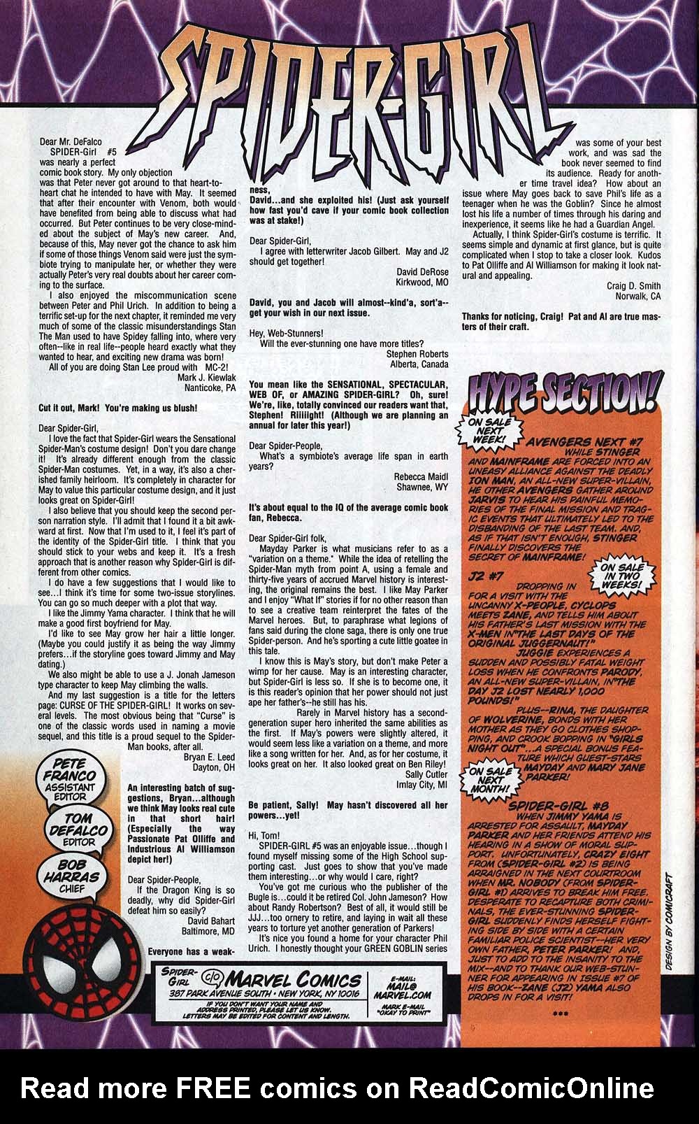 Read online Spider-Girl (1998) comic -  Issue #7 - 25