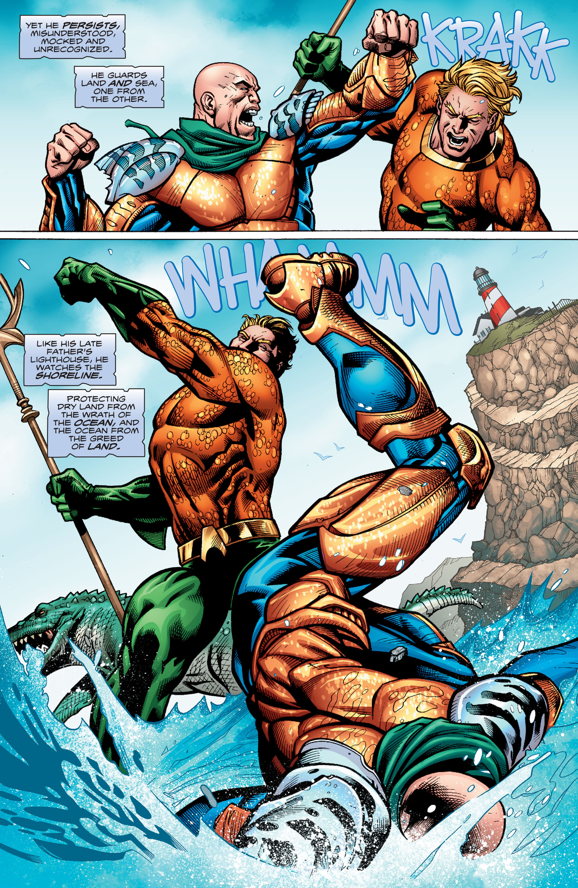 Read online Aquaman: Rebirth comic -  Issue #Aquaman: Rebirth Full - 16