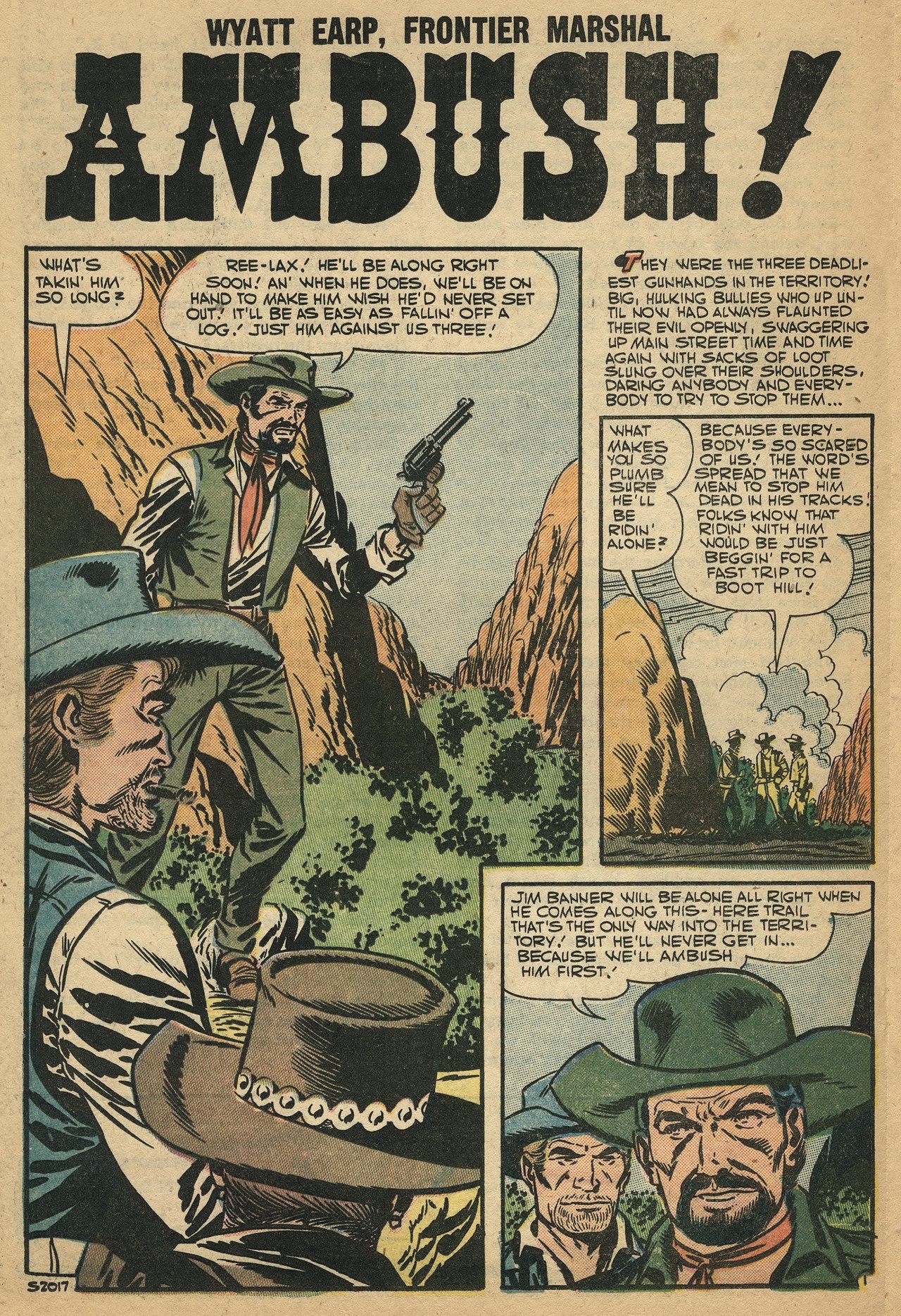Read online Wyatt Earp Frontier Marshal comic -  Issue #17 - 20
