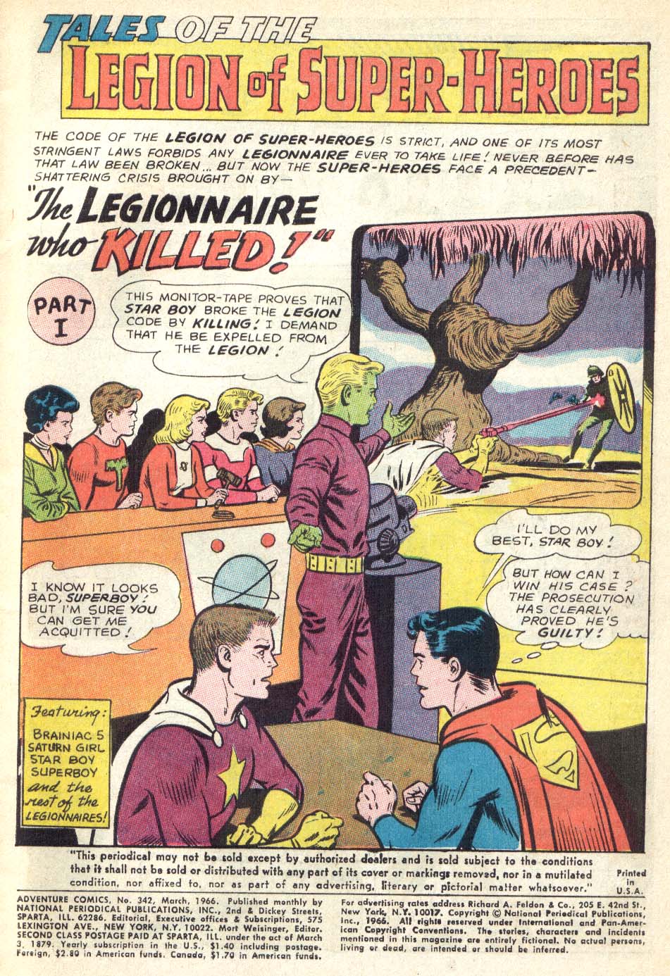 Read online Adventure Comics (1938) comic -  Issue #342 - 3
