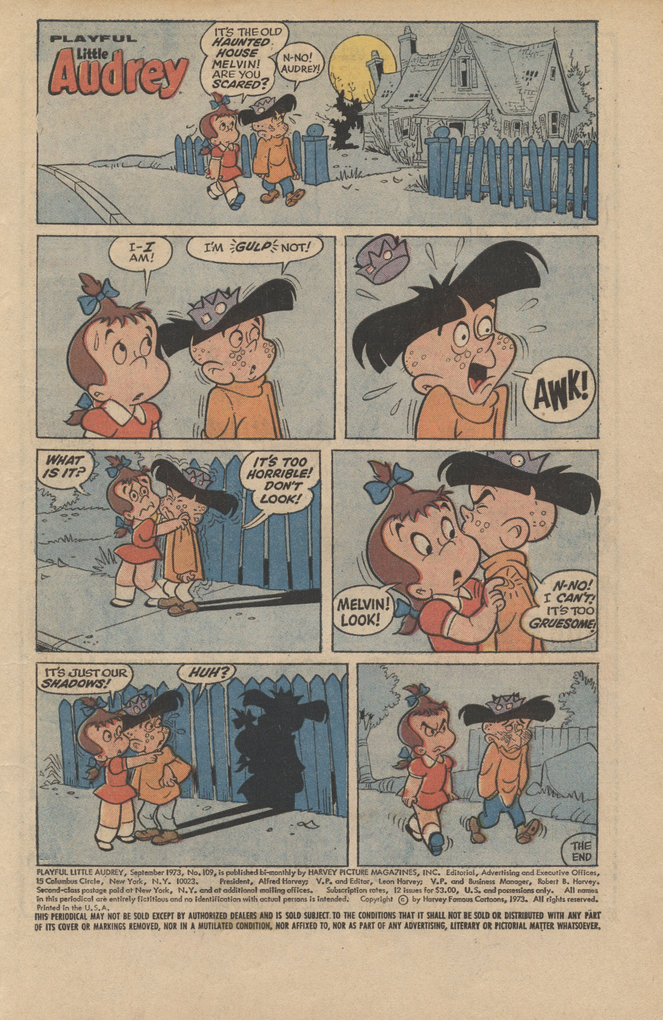 Read online Playful Little Audrey comic -  Issue #109 - 3