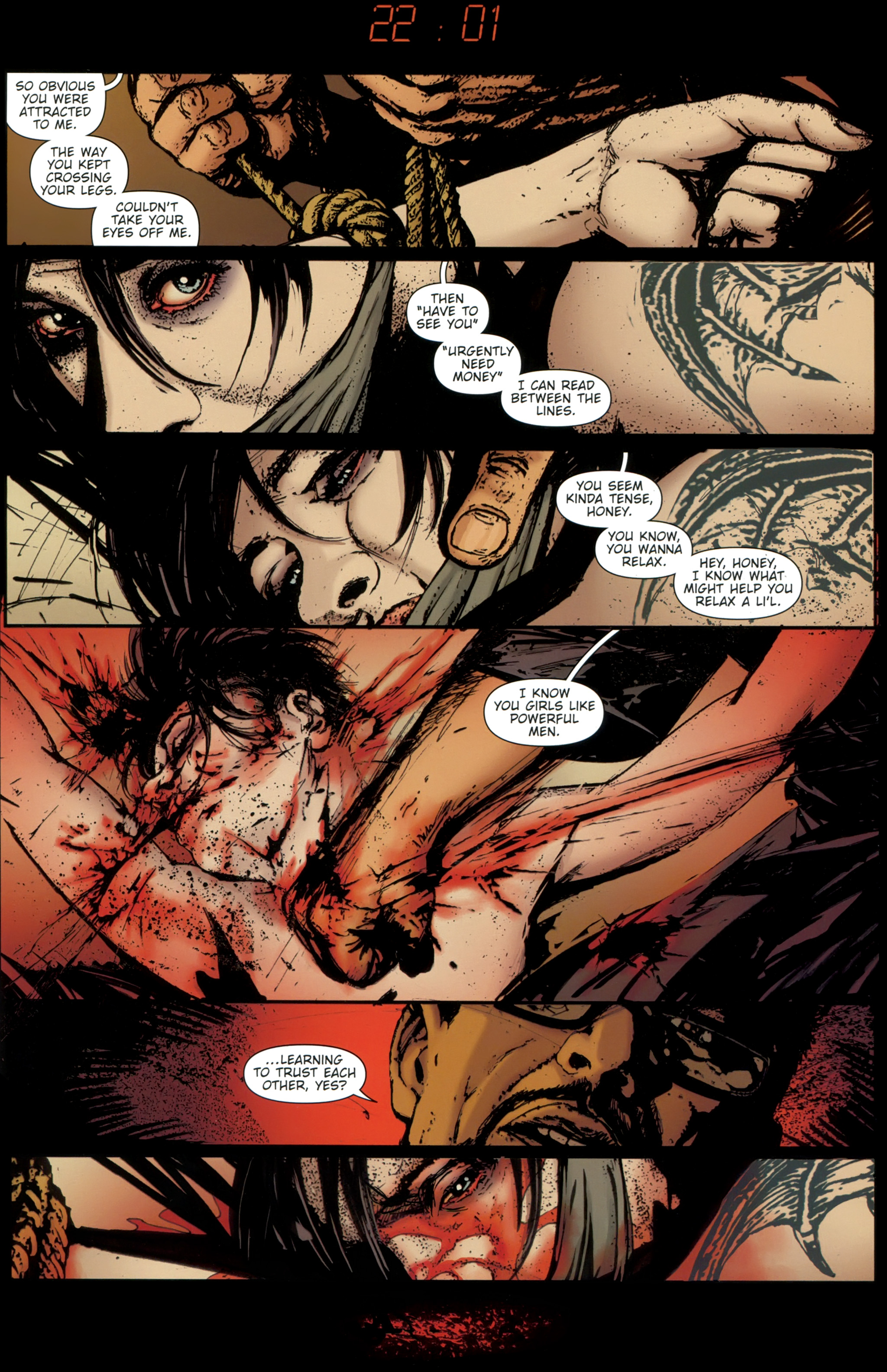 Read online The Girl With the Dragon Tattoo comic -  Issue # TPB 1 - 120