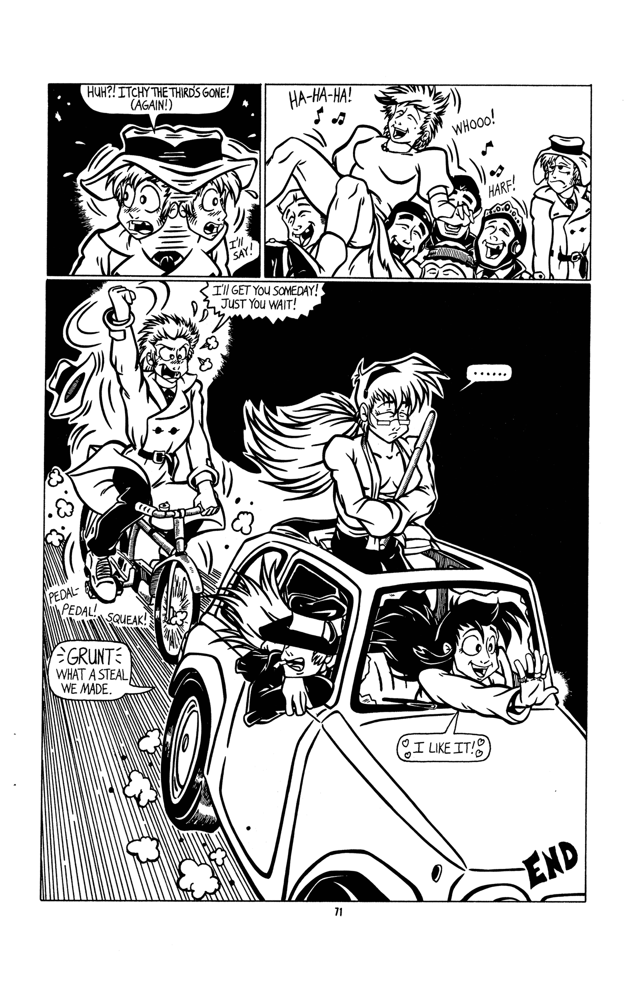 Read online Girls of Ninja High School comic -  Issue #1 - 72