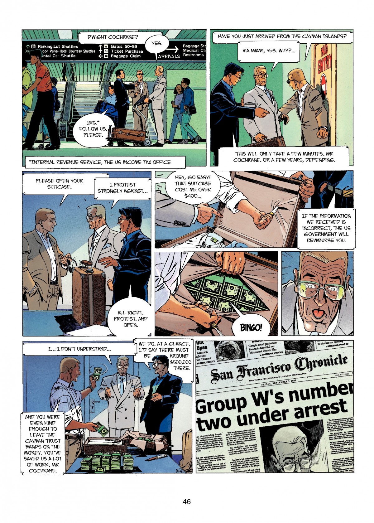 Read online Largo Winch comic -  Issue # TPB 7 - 48