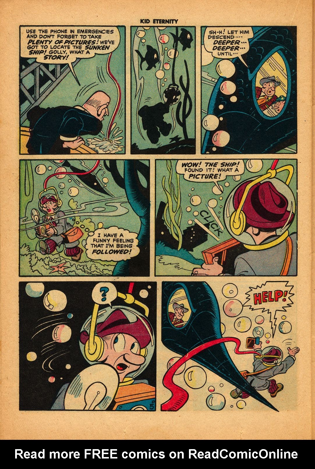 Read online Kid Eternity (1946) comic -  Issue #5 - 30