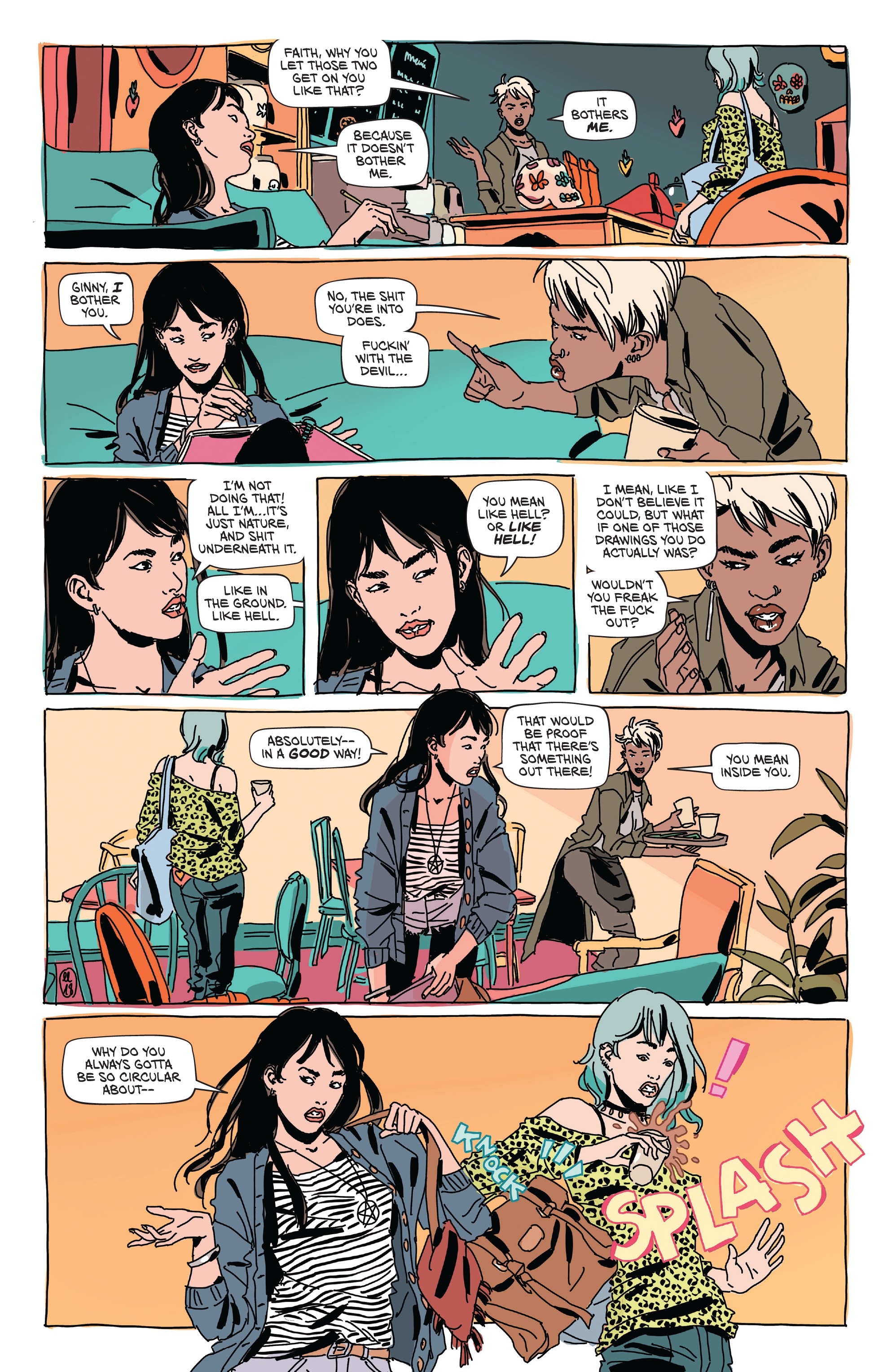 Read online Faithless comic -  Issue #1 - 8