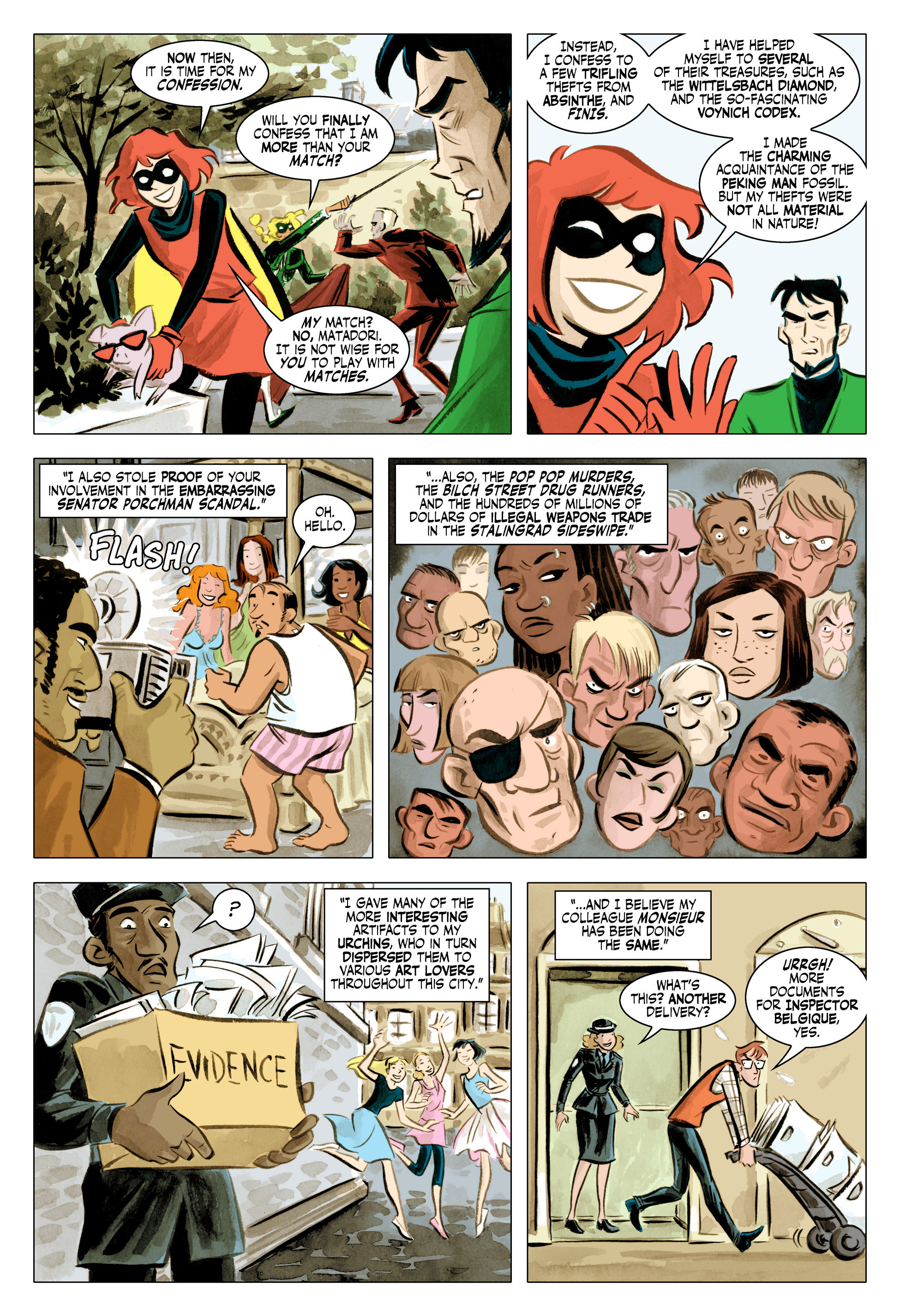 Read online Bandette (2012) comic -  Issue #9 - 7