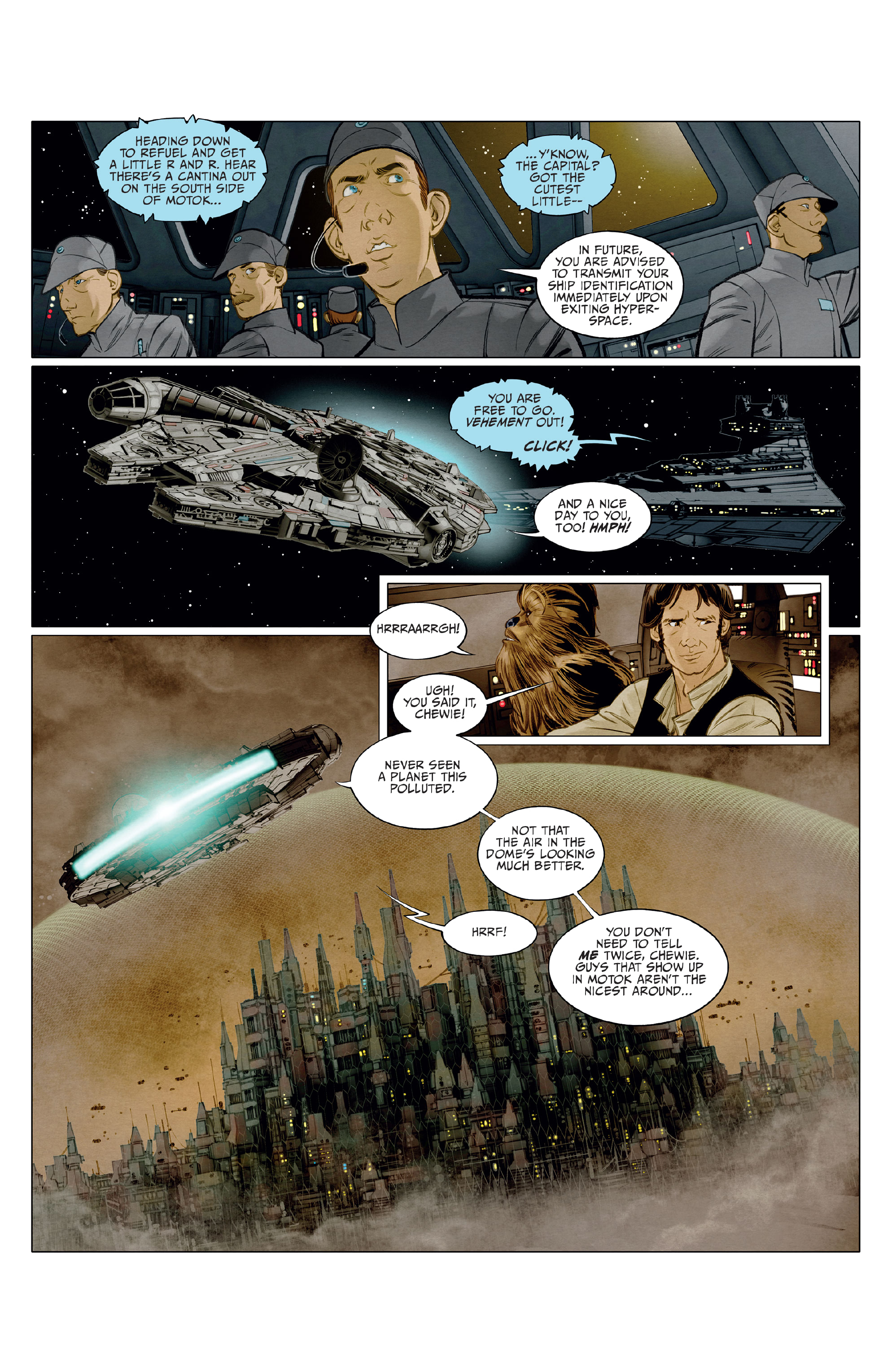 Read online Star Wars Adventures: Smuggler's Run comic -  Issue #1 - 16
