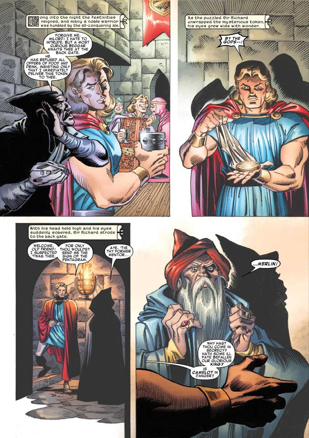 Read online Black Knight (2009) comic -  Issue #1 - 4