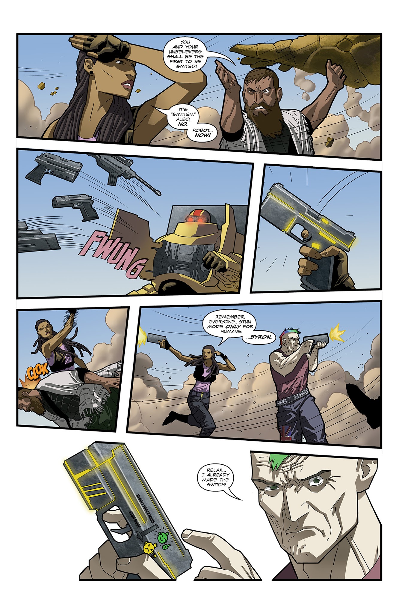 Read online S.H.O.O.T. First comic -  Issue #2 - 11