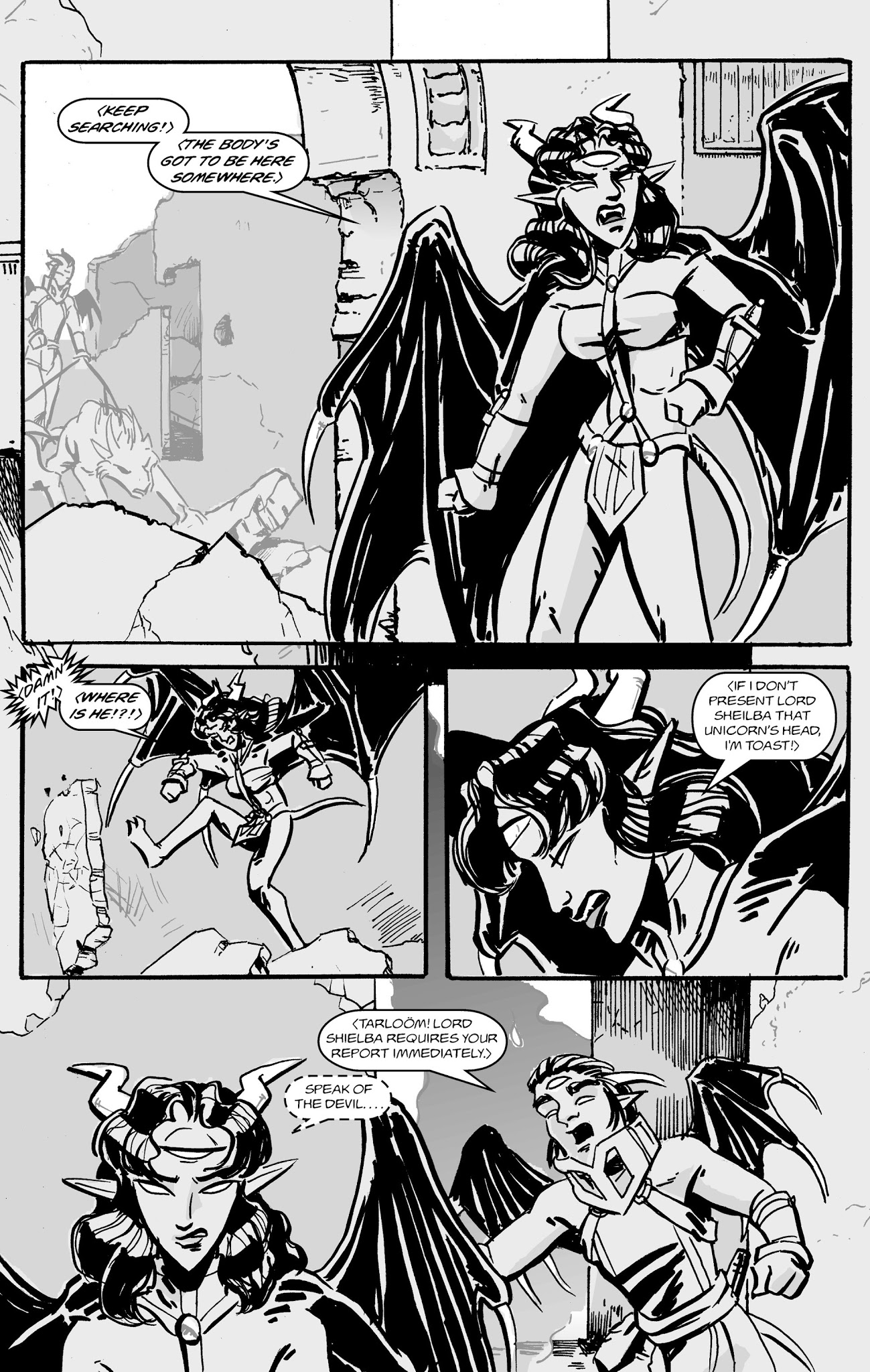 Read online Bureau of Mana Investigation comic -  Issue #5 - 6