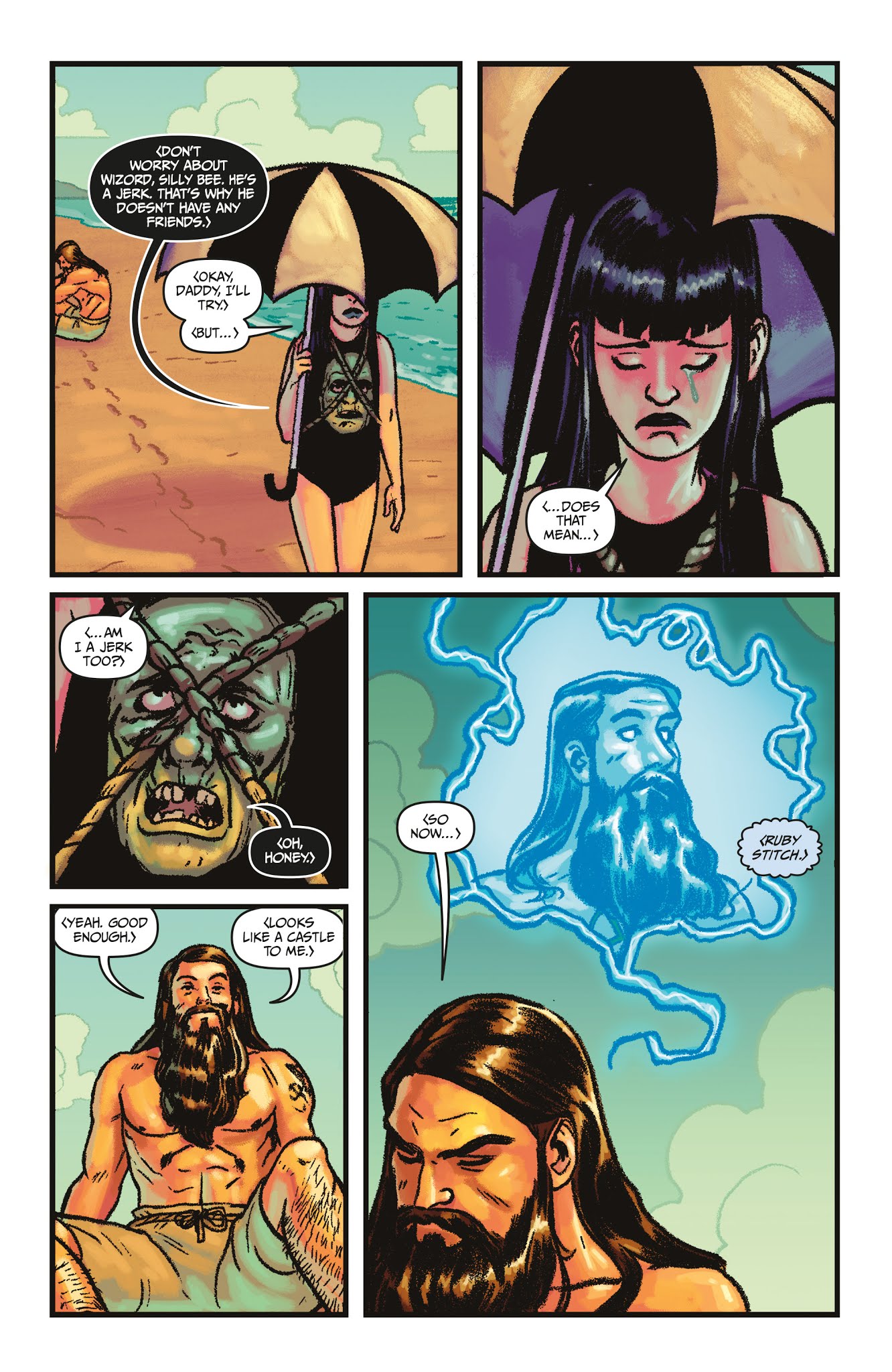Read online Curse Words Summer Swimsuit Special comic -  Issue # Full - 10
