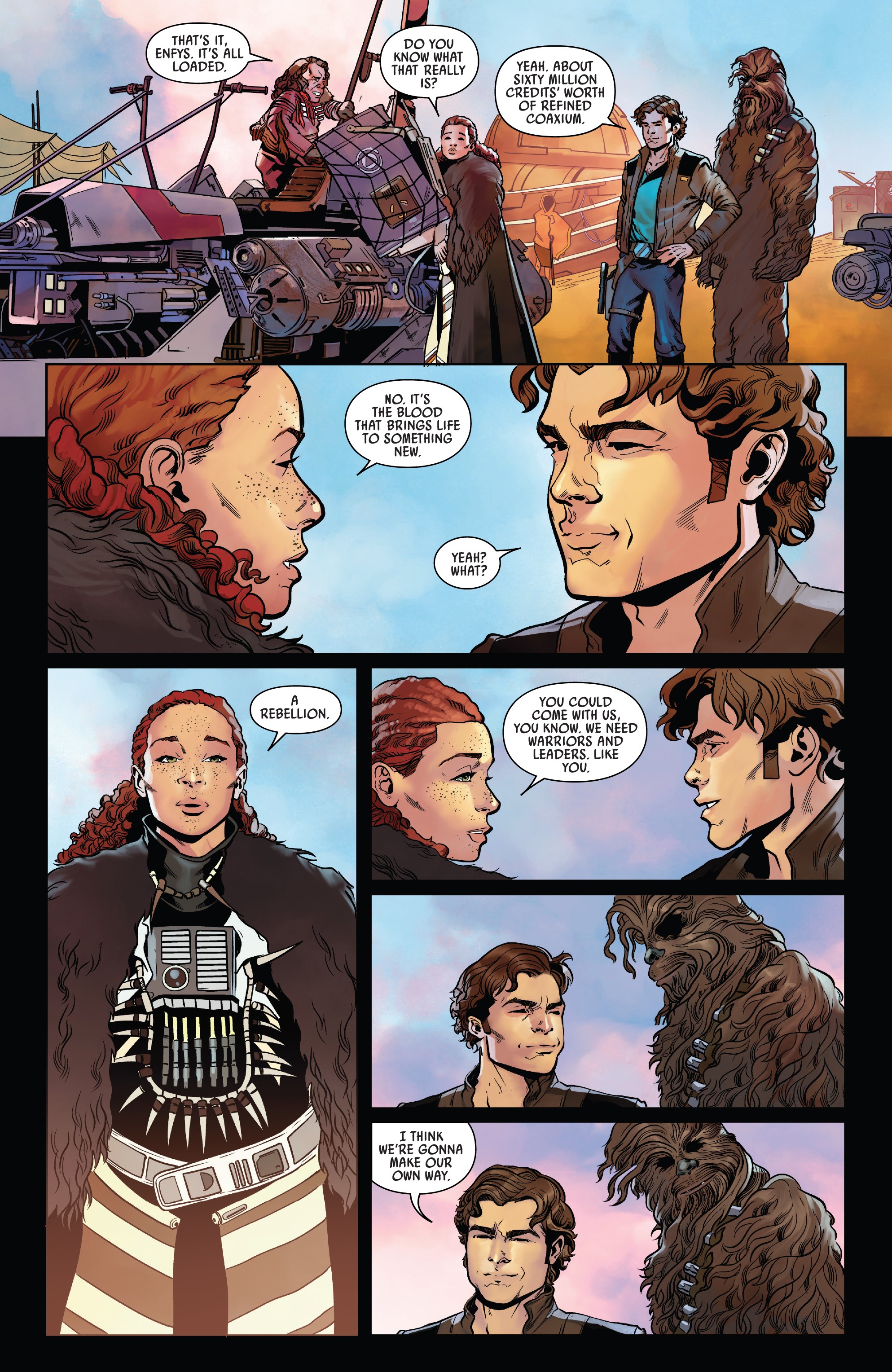 Read online Solo: A Star Wars Story Adaptation comic -  Issue #7 - 14