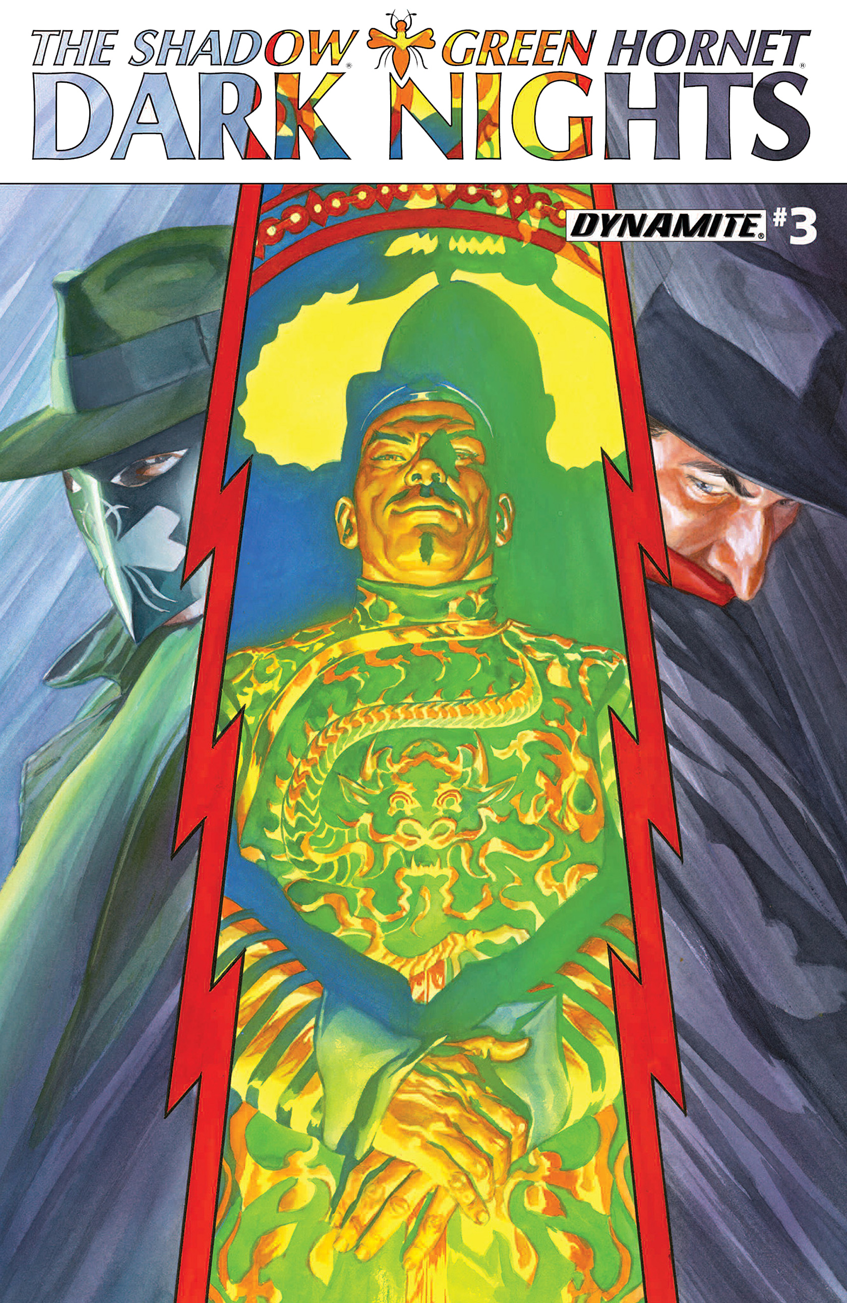 Read online The Shadow/Green Hornet: Dark Nights comic -  Issue #3 - 1