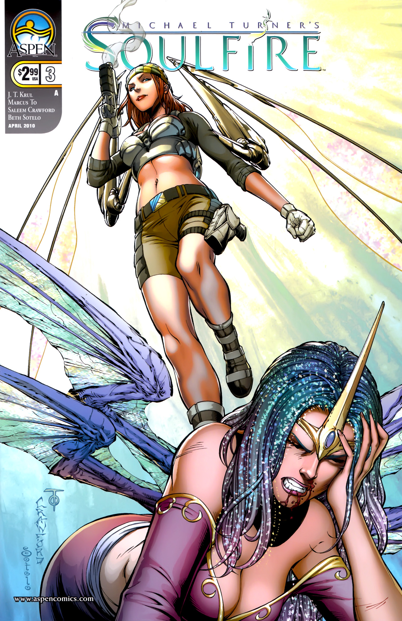Read online Michael Turner's Soulfire (2009) comic -  Issue #3 - 1