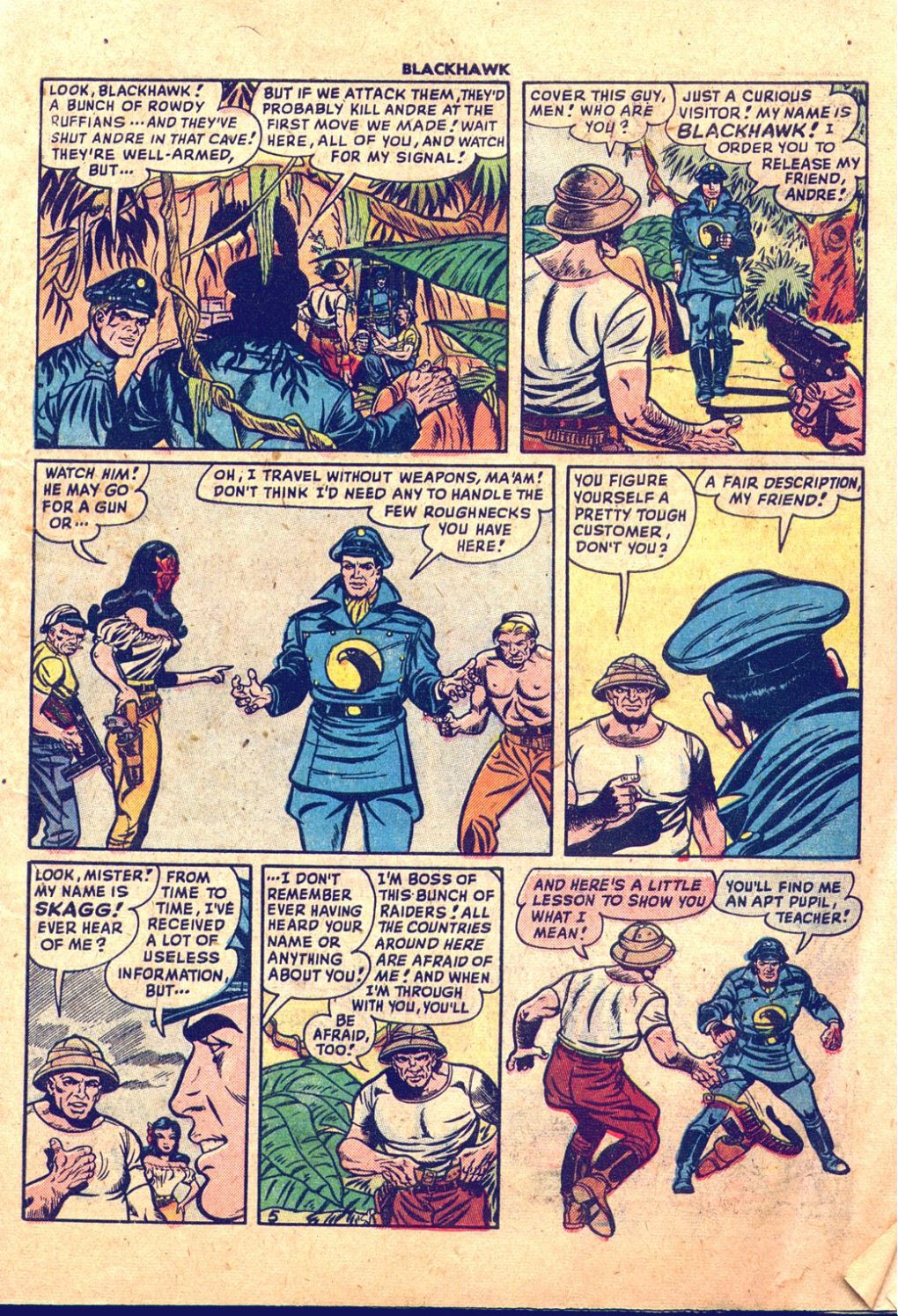 Read online Blackhawk (1957) comic -  Issue #26 - 7