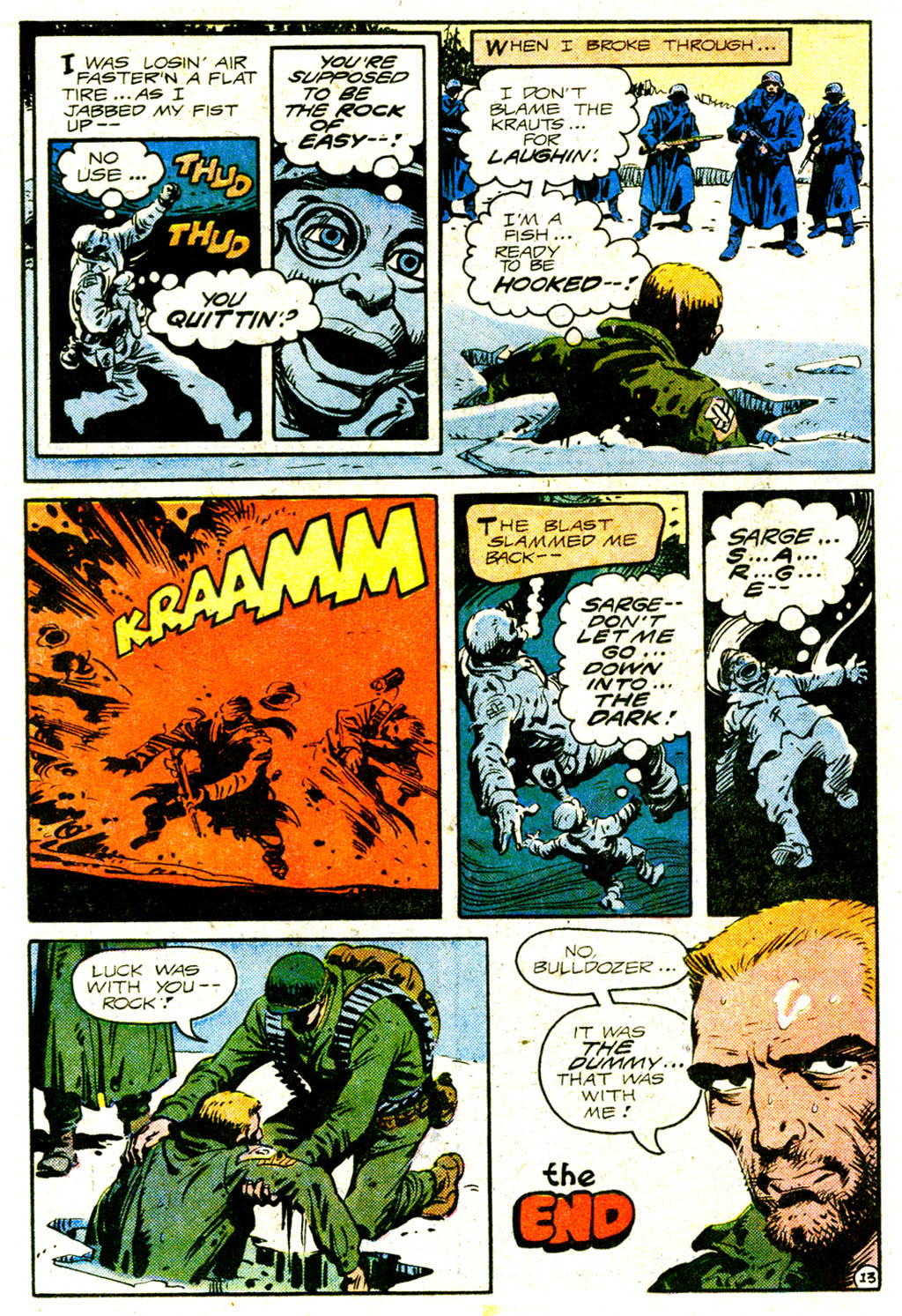 Read online Sgt. Rock comic -  Issue #376 - 17