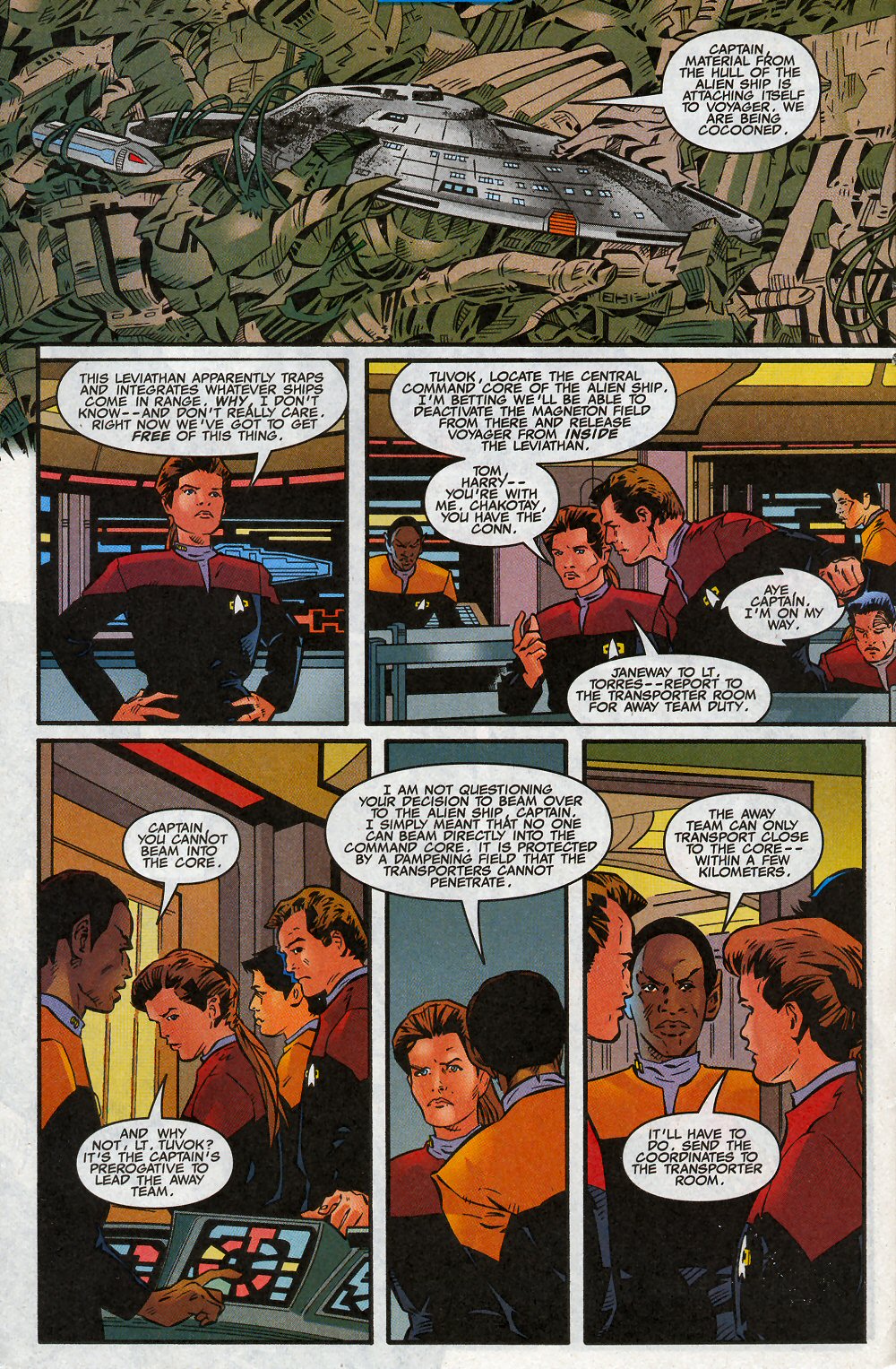 Read online Star Trek: Voyager comic -  Issue #11 - 14