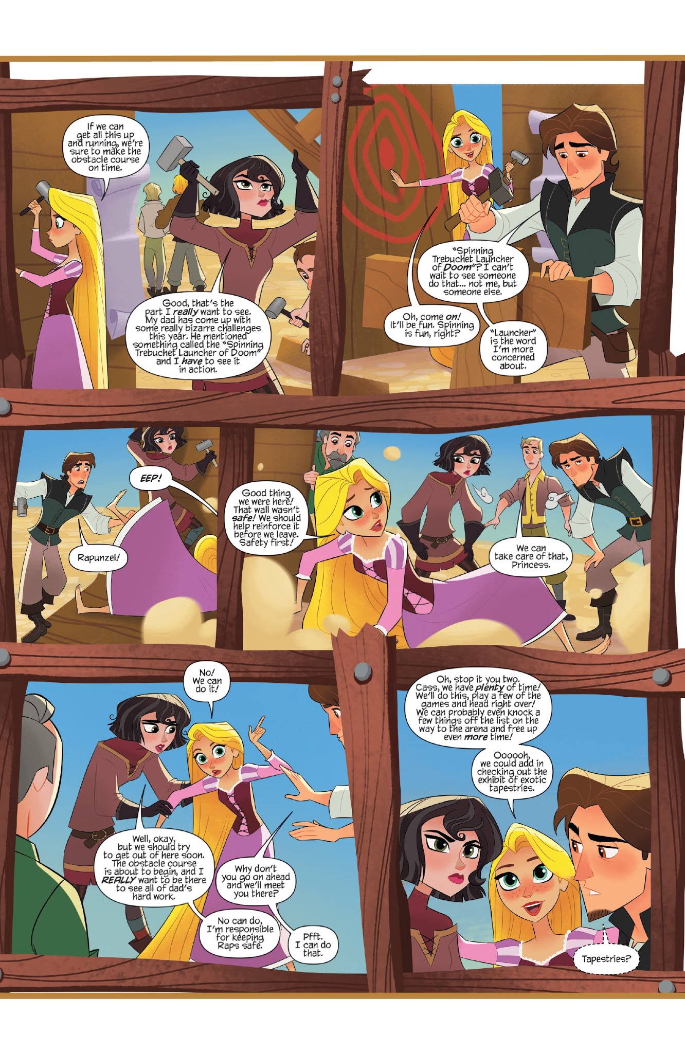 Read online Tangled: The Series: Hair-Raising Adventures comic -  Issue #1 - 6