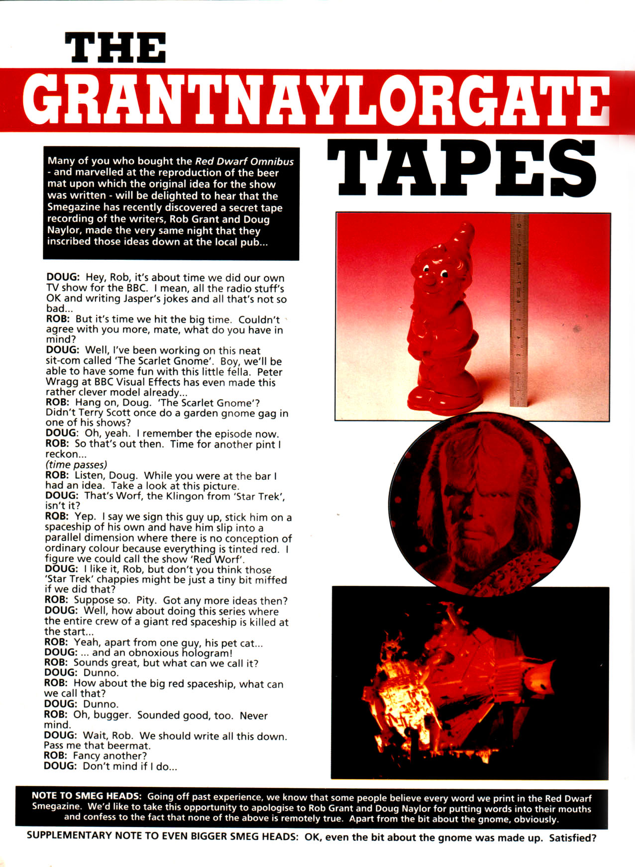 Read online Red Dwarf Smegazine (1993) comic -  Issue #3 - 22