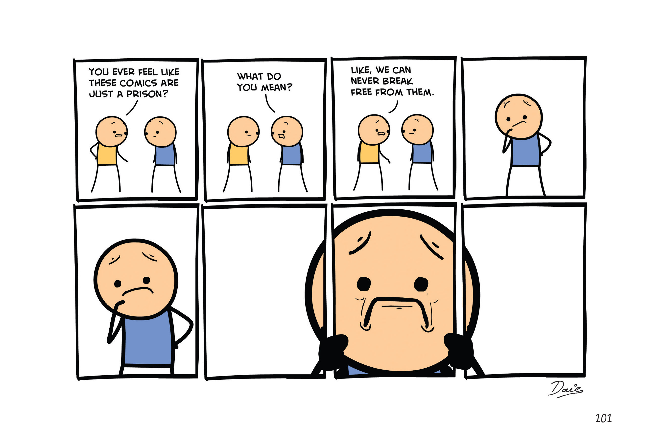 Read online Cyanide & Happiness: Stab Factory comic -  Issue # TPB - 101