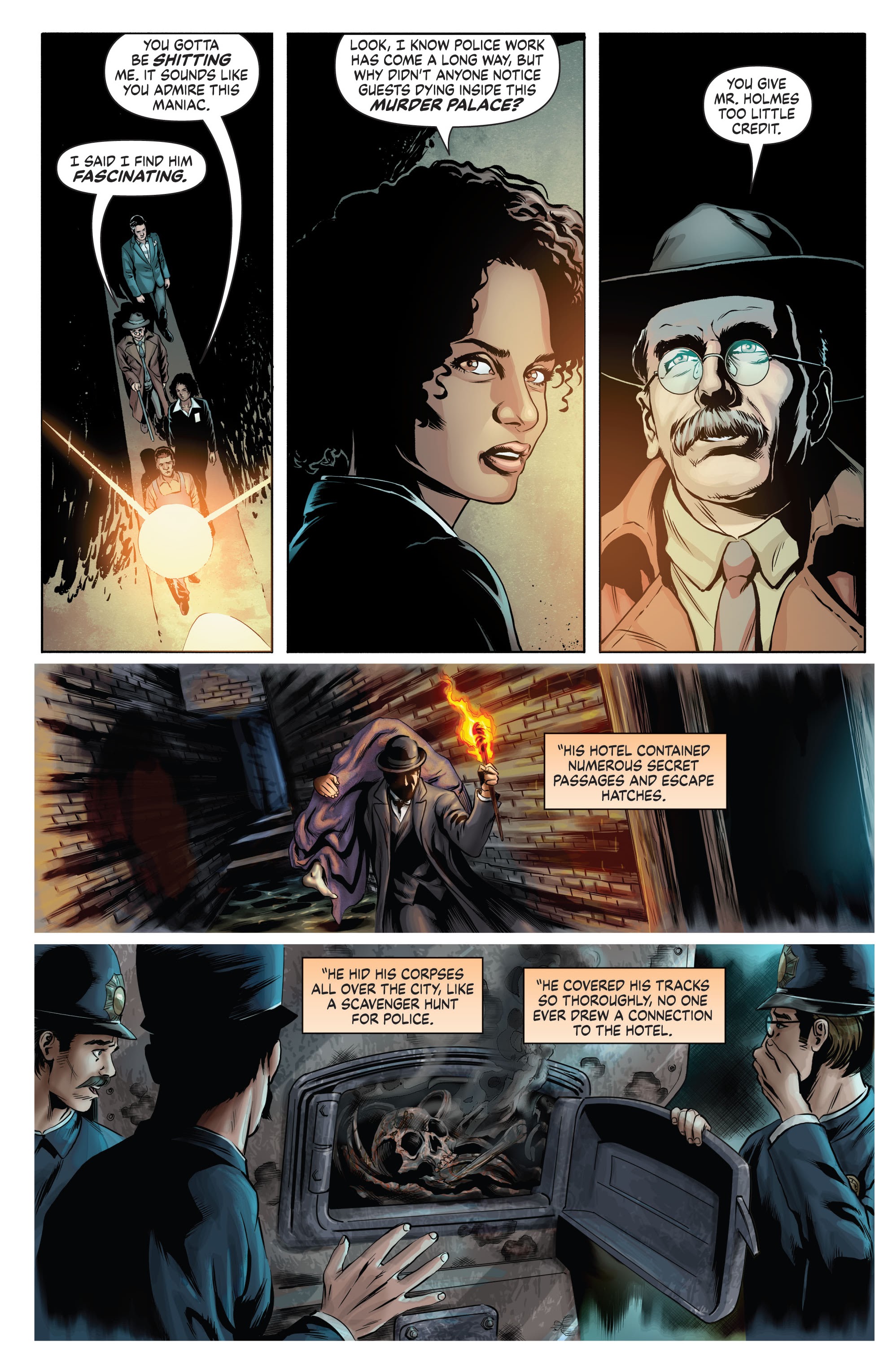 Read online Grimm Tales of Terror Quarterly: H.H. Holmes comic -  Issue # Full - 17