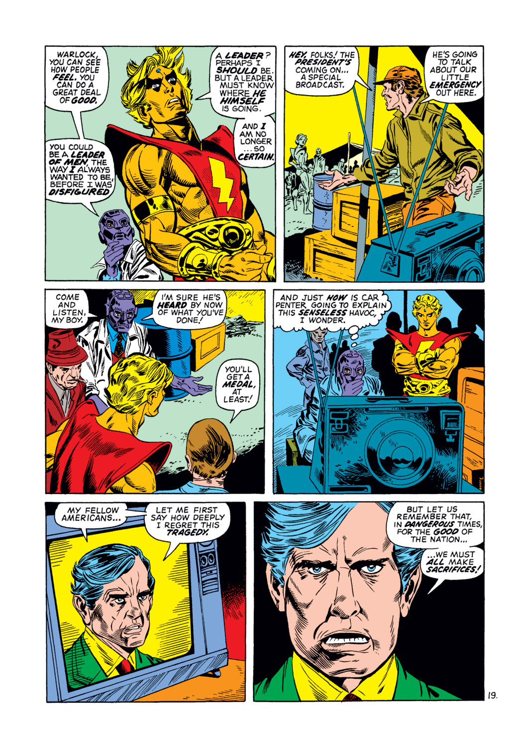 Read online Warlock (1972) comic -  Issue #5 - 20