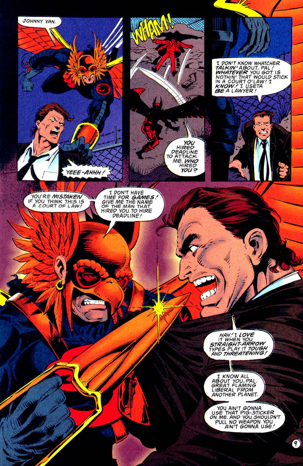 Hawkman (1993) Issue #2 #5 - English 10